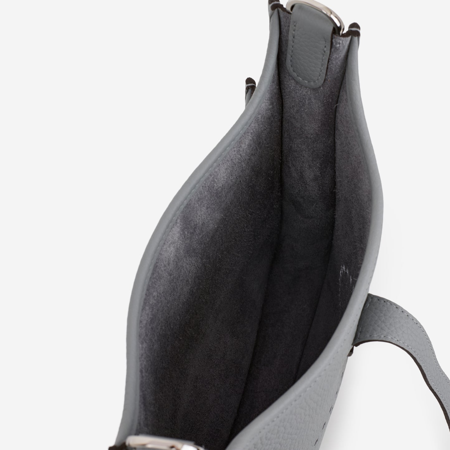 Hermès Evelyne 23 - Gris Pantin Clemence | Palladium Hardware - Bagista