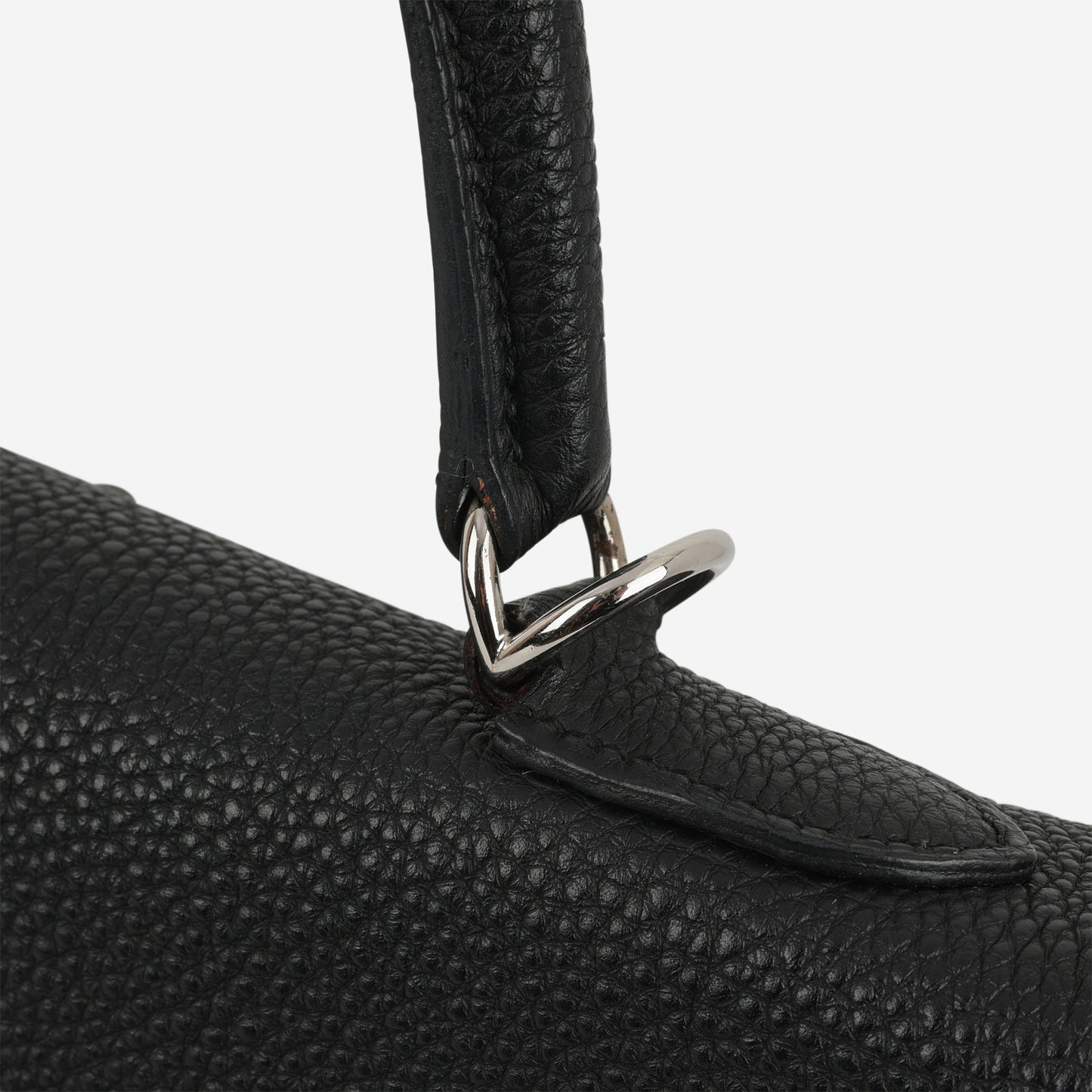 Hermès Kelly 35 - Black Togo | Palladium Hardware - Bagista