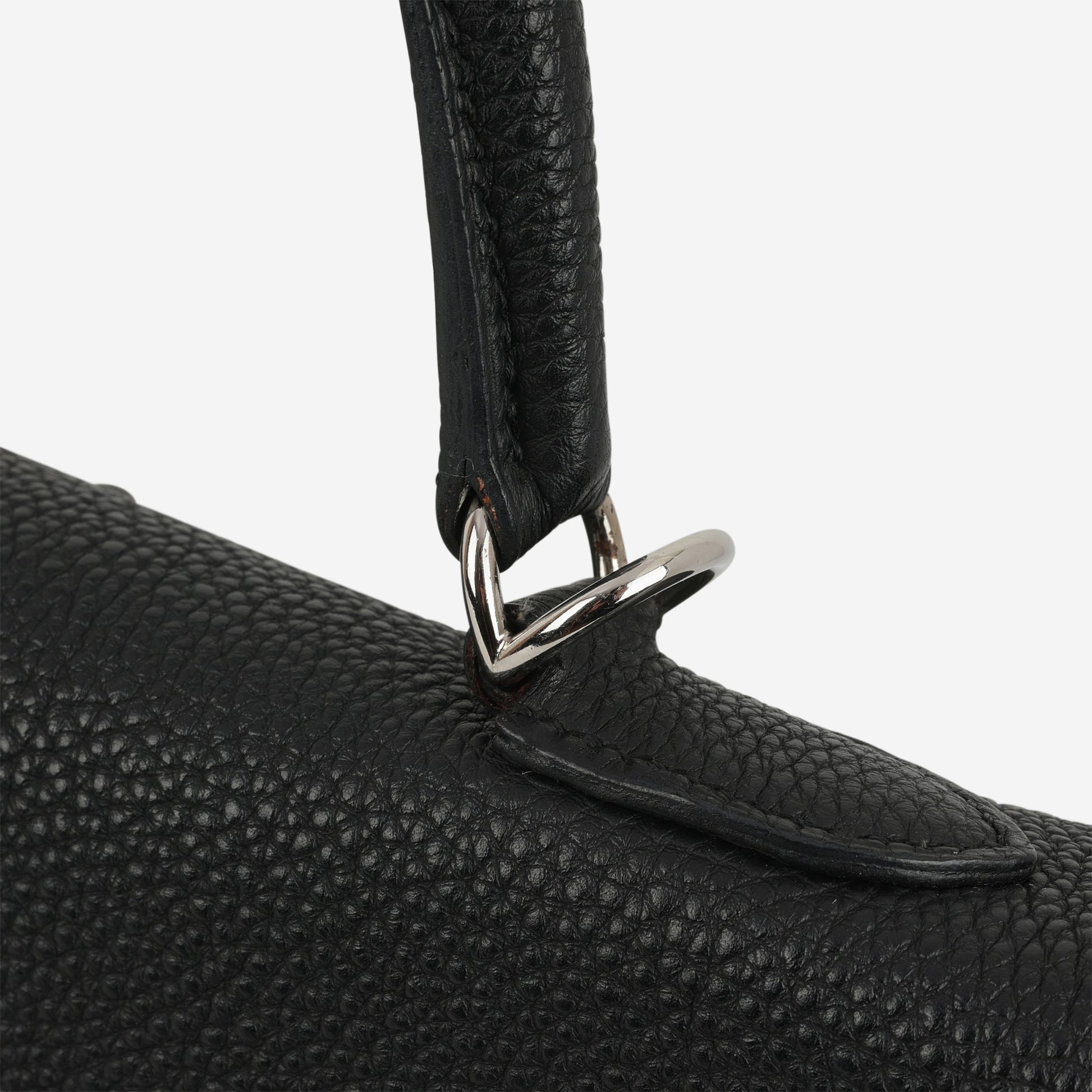 Hermès Kelly 35 - Black Togo | Palladium Hardware - Bagista