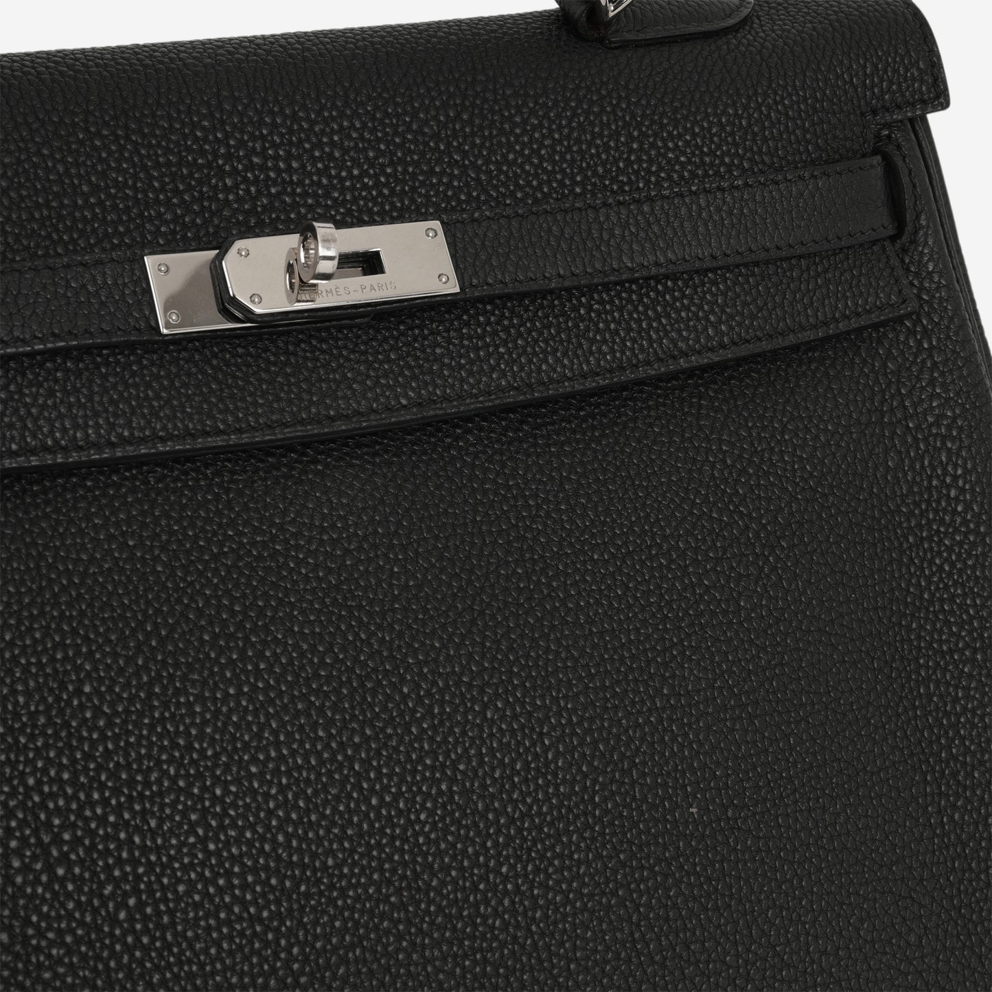 Hermès Kelly 35 - Black Togo | Palladium Hardware - Bagista