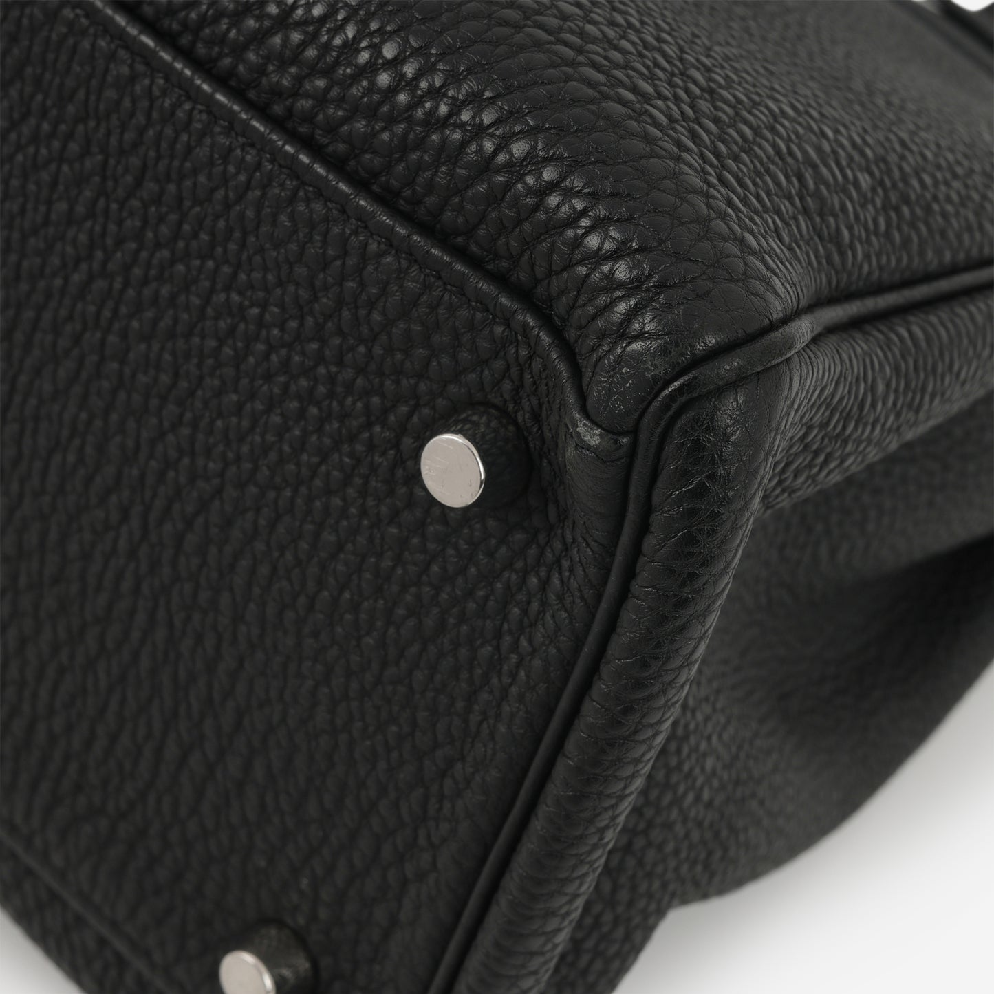 Hermès Kelly 35 - Black Togo | Palladium Hardware - Bagista