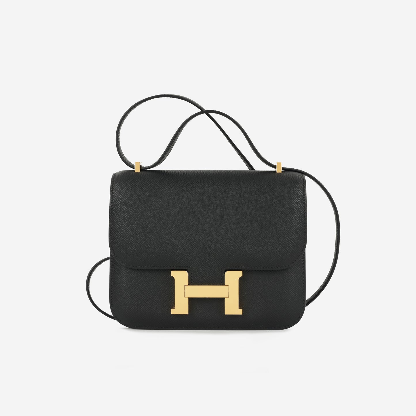 Hermès Constance 18 - Black Epsom | Gold Hardware - Bagista