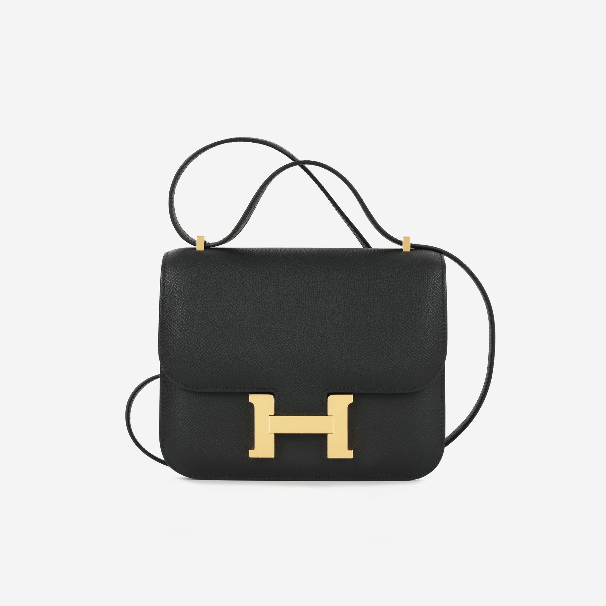 Hermès Constance 18 - Black Epsom | Gold Hardware - Bagista