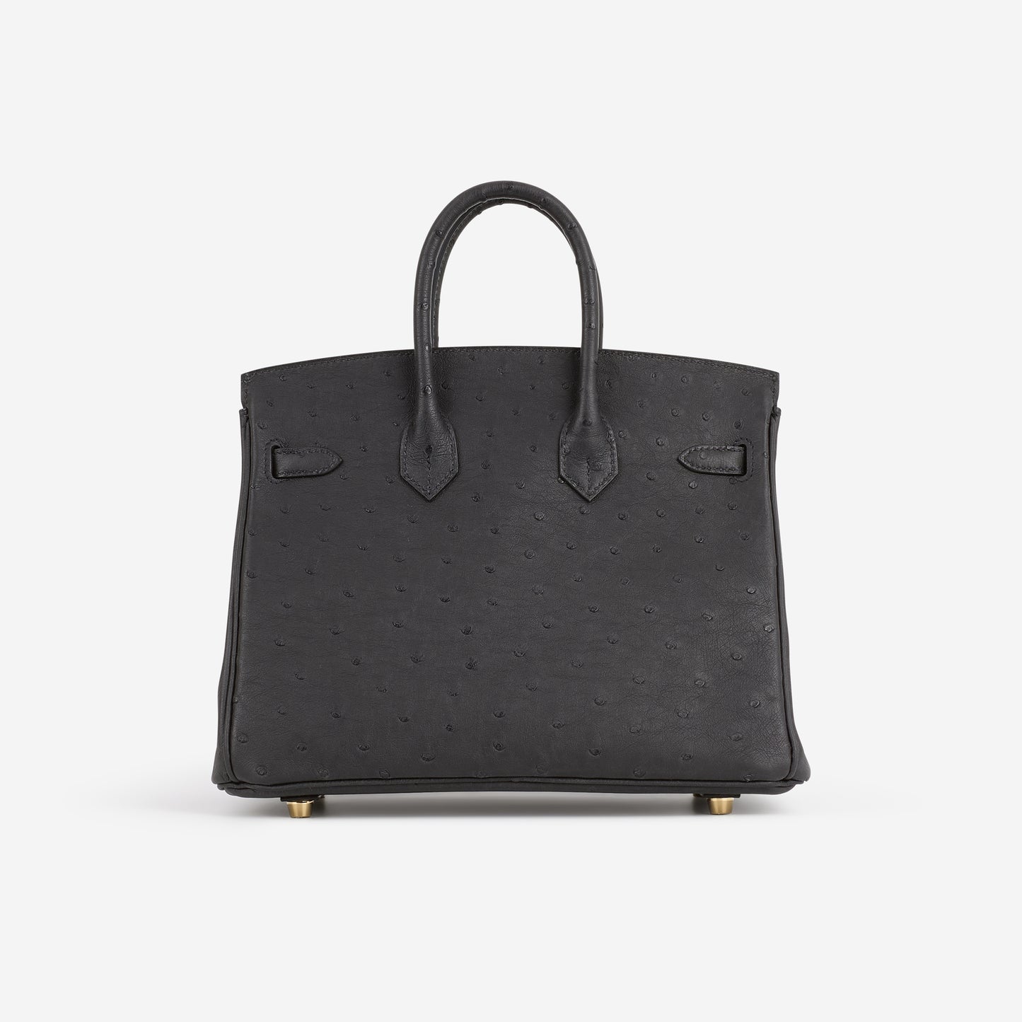 Hermès Birkin 25 - Black Ostrich | Gold Hardware