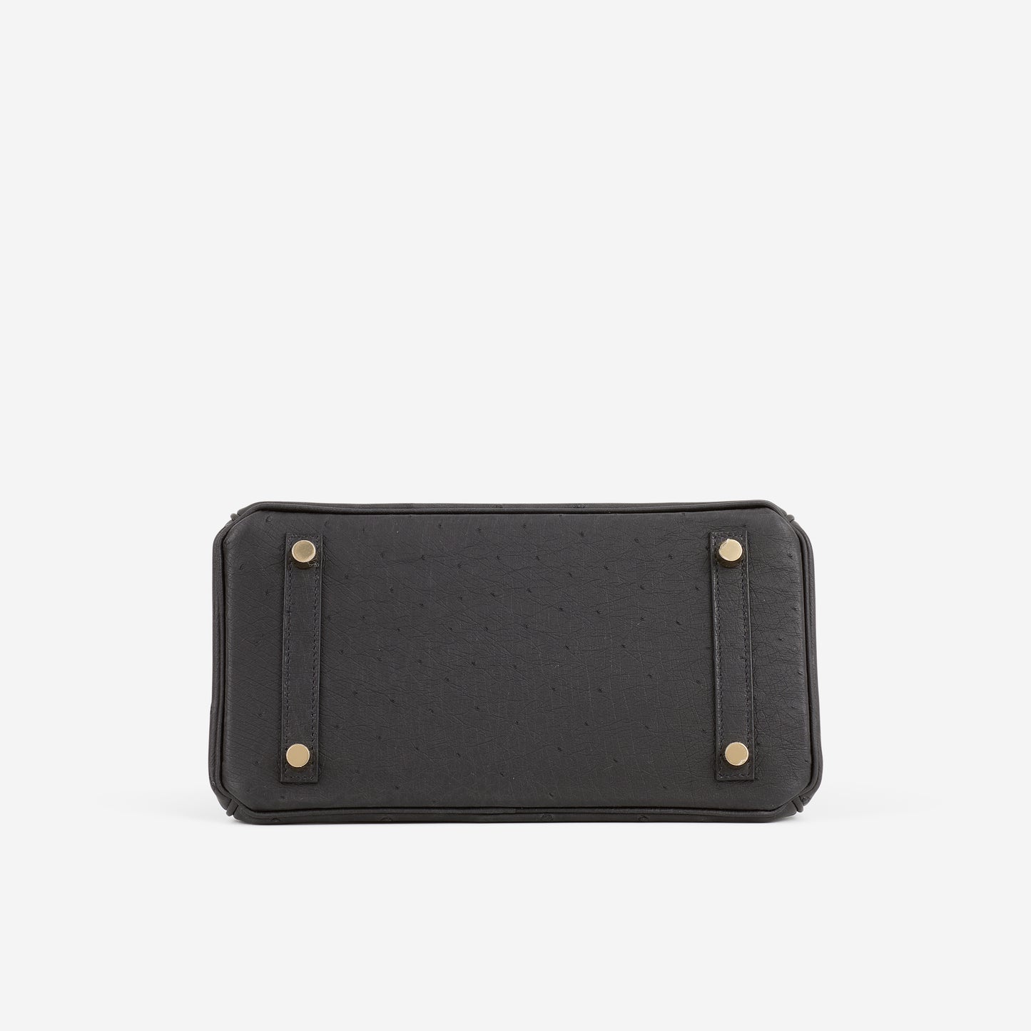Hermès Birkin 25 - Black Ostrich | Gold Hardware