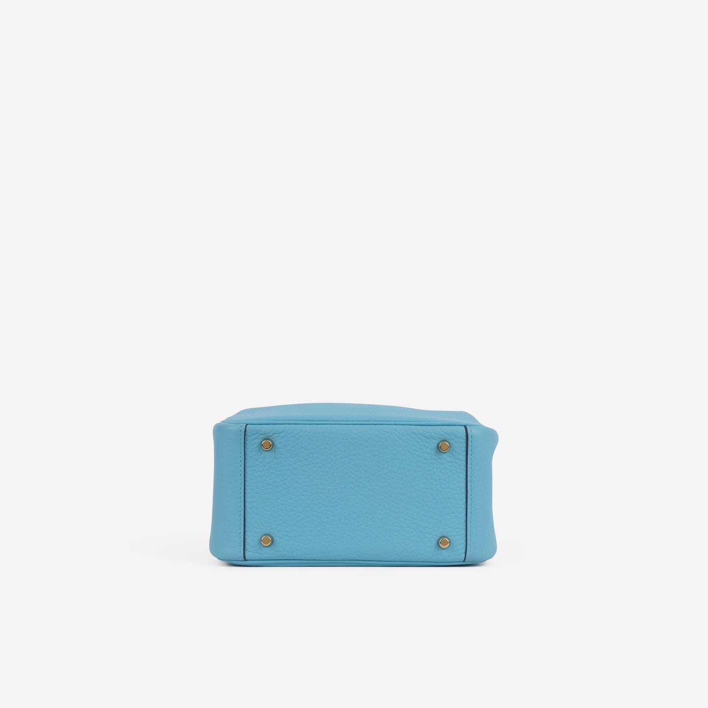 Hermès Mini Lindy - Bleu Du Nord Clemence | Gold Hardware - Bagista