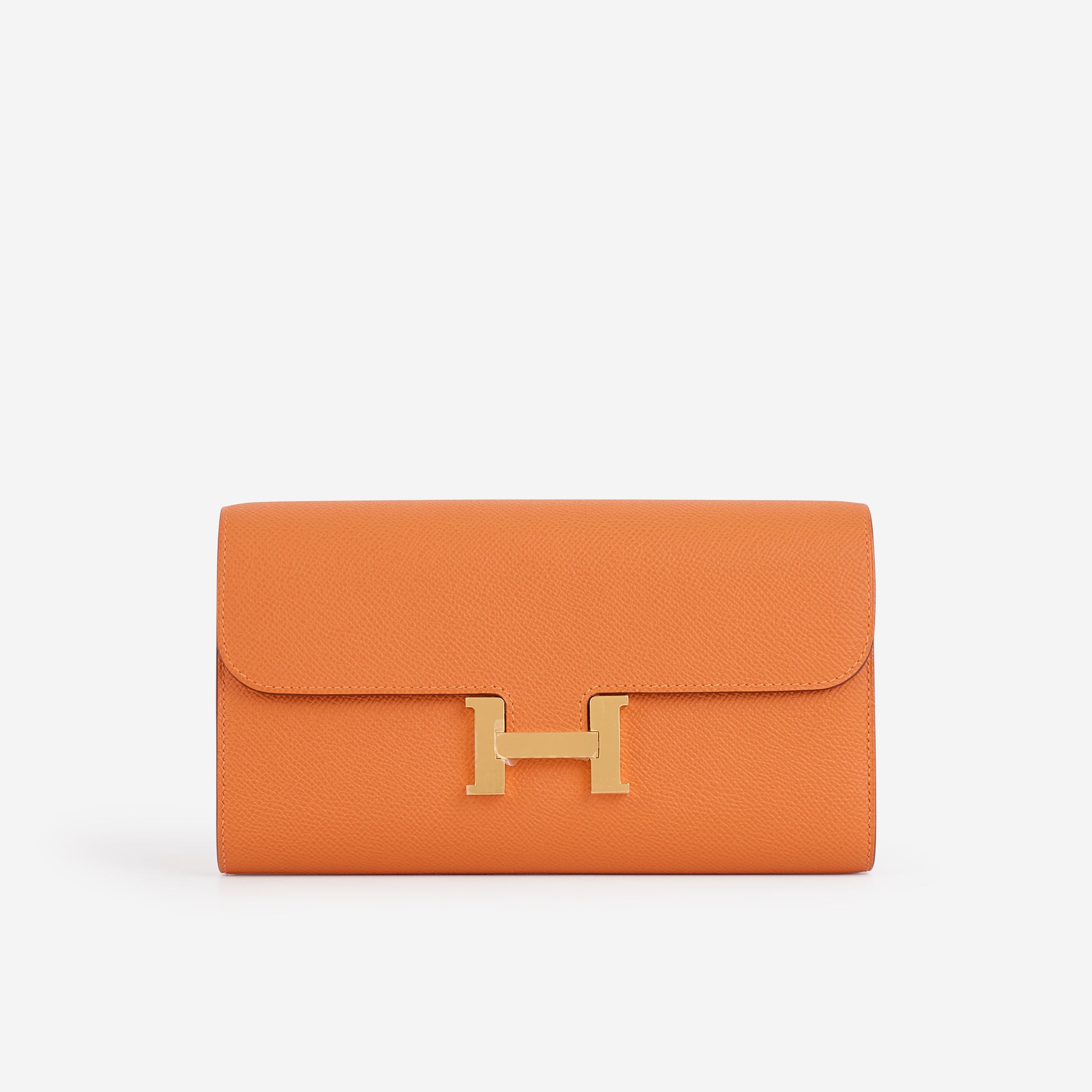 Hermès Constance To Go - Orange Epsom | Gold Hardware - Bagista