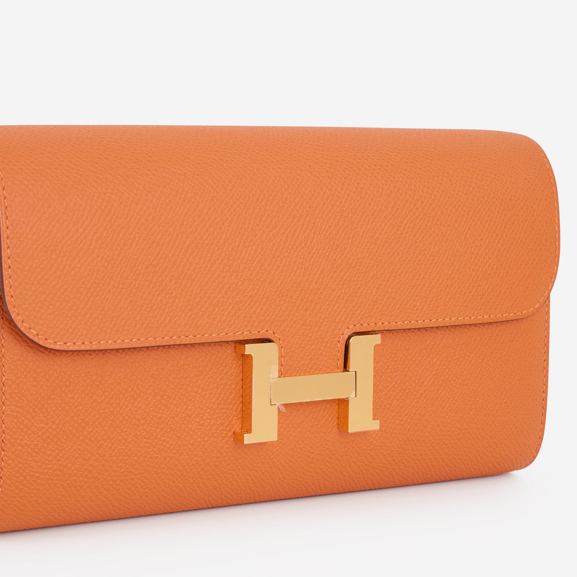 Hermès Constance To Go - Orange Epsom | Gold Hardware - Bagista