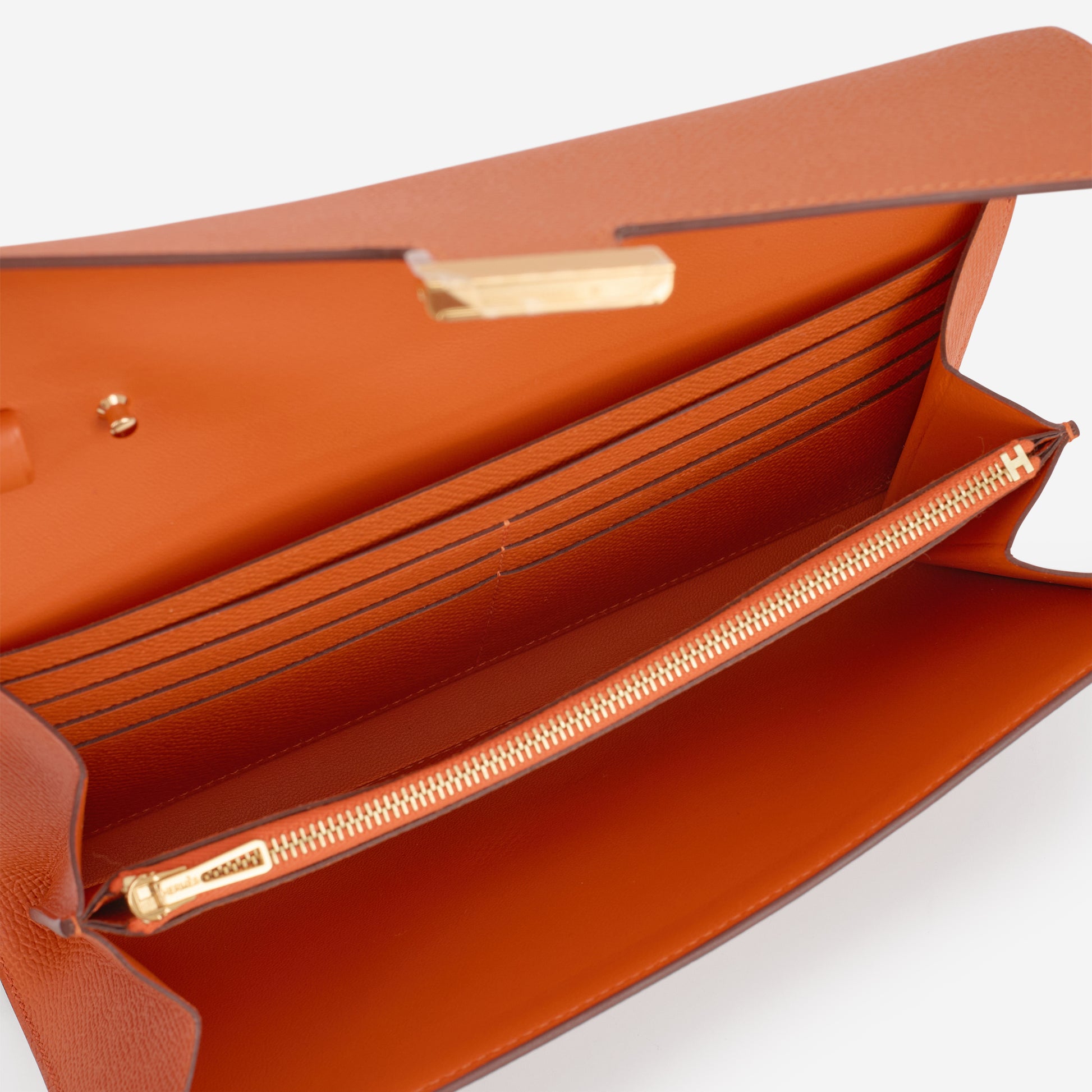 Hermès Constance To Go - Orange Epsom | Gold Hardware - Bagista