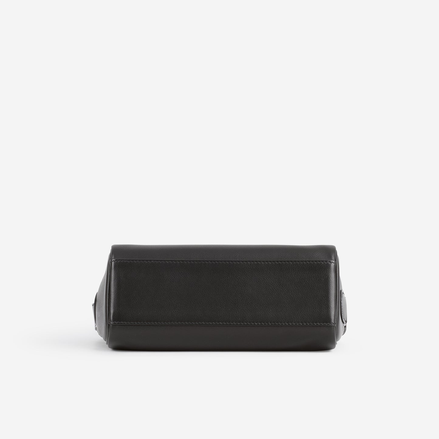 Hermès Kelly Messenger PM - Black Evergrain | Palladium Hardware - Bagista