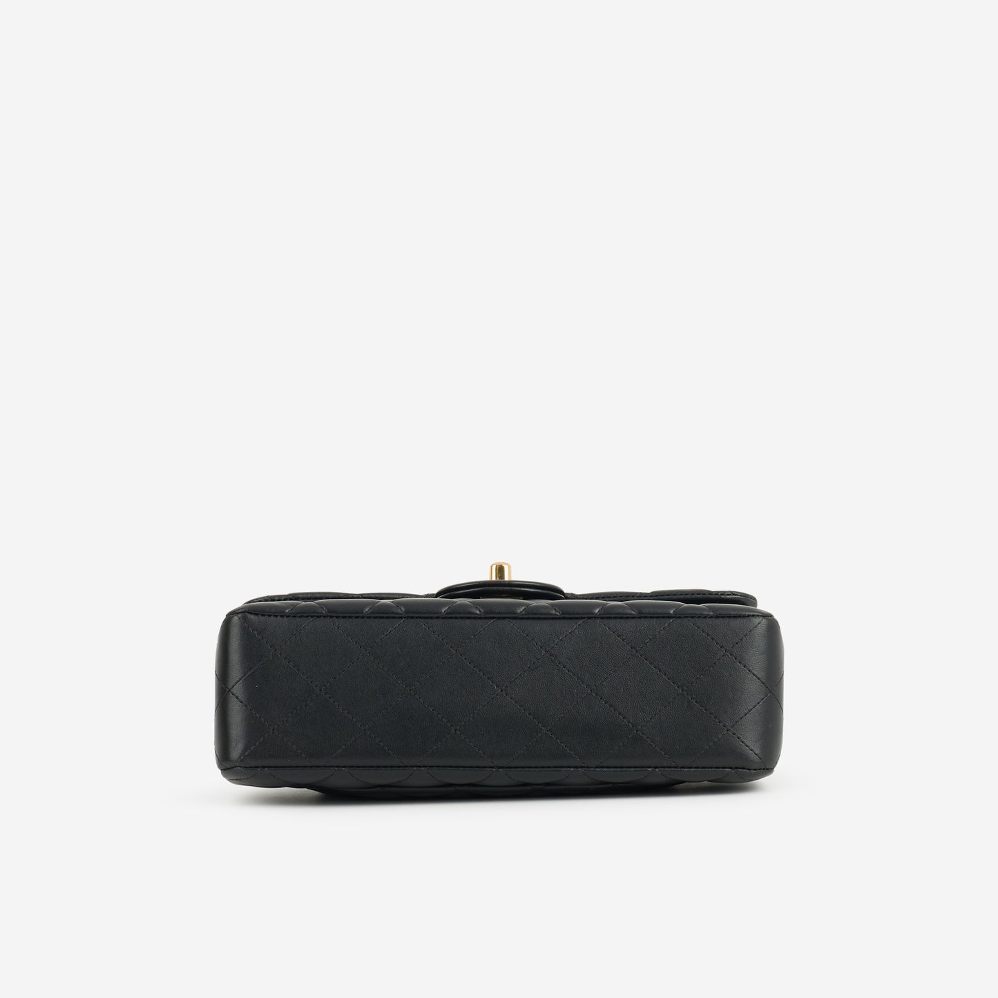 Chanel Small Classic Flap - Black Lambskin | Gold Hardware - Bagista