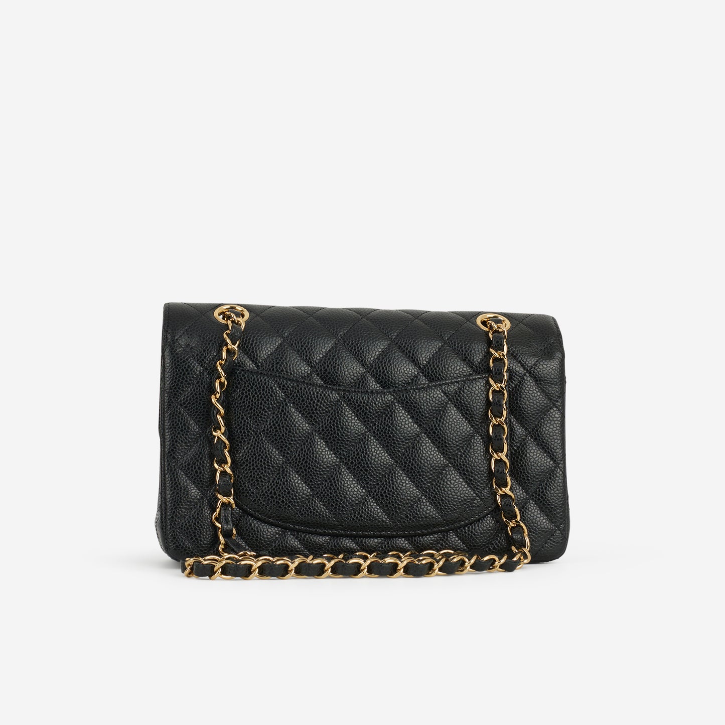 Chanel Small Classic Flap - Black Caviar | Gold Hardware - Bagista