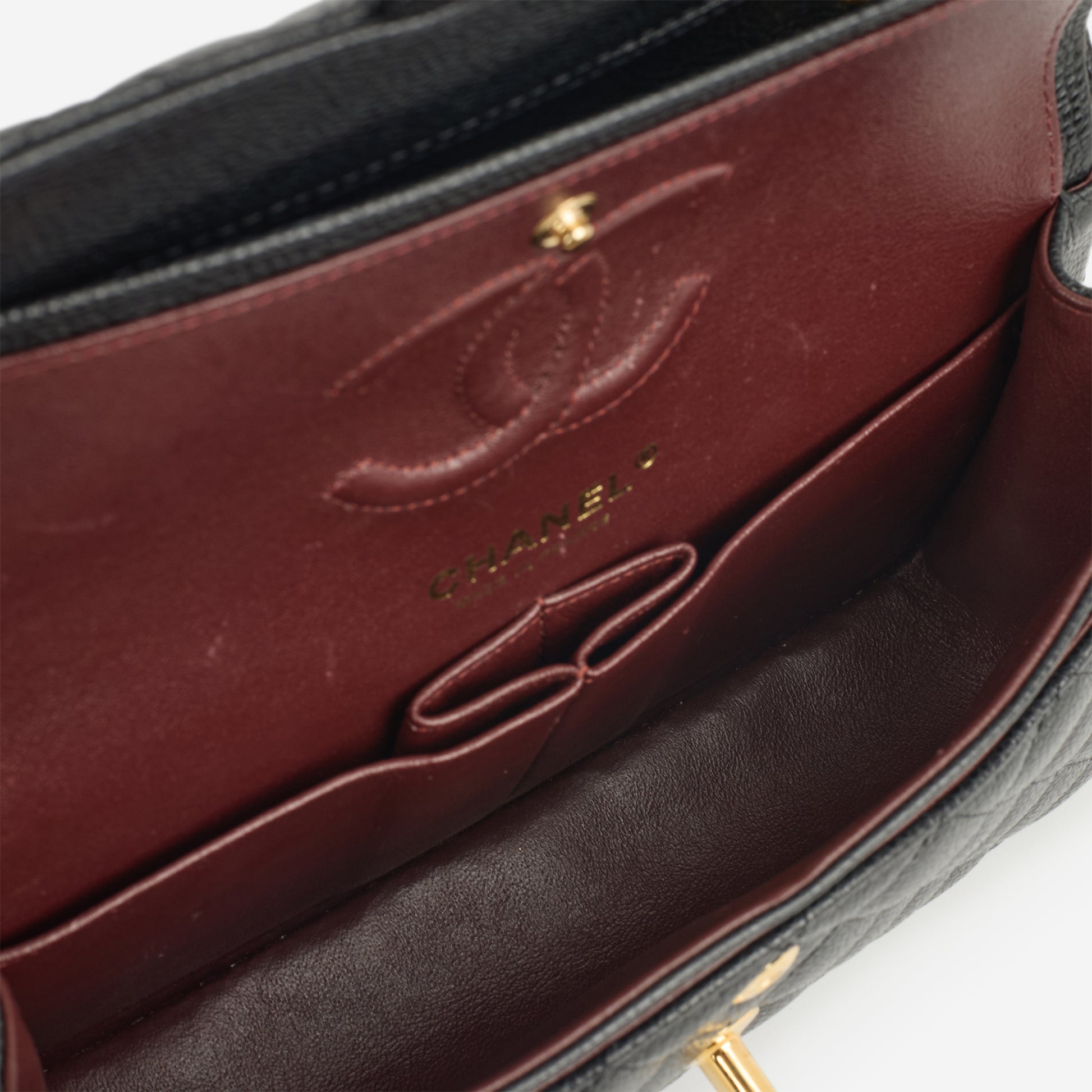 Chanel Small Classic Flap - Black Caviar | Gold Hardware - Bagista