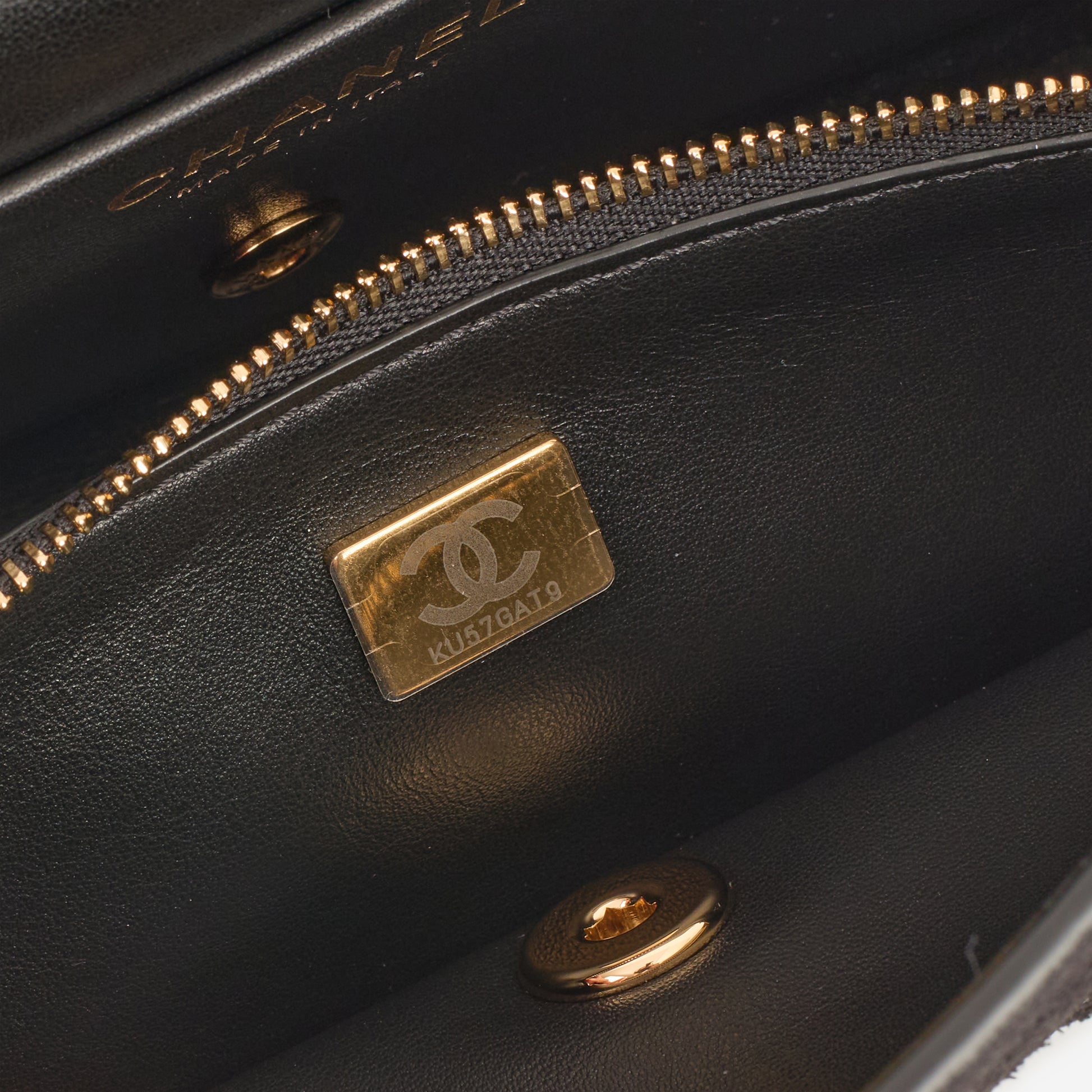 Chanel SS26 Medium Flap - Black Suede | Gold Hardware - Bagista