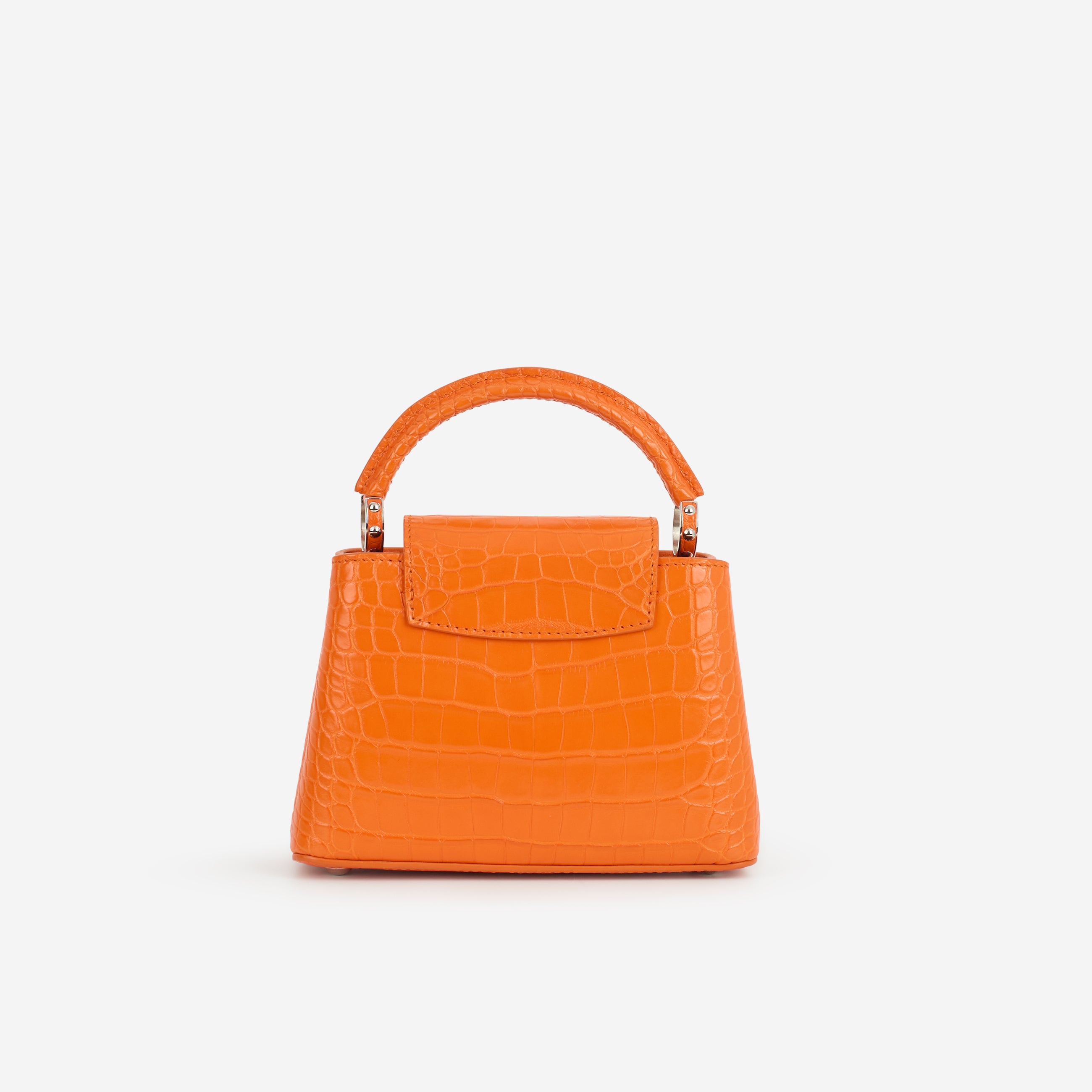 Louis Vuitton Mini Capucines - Orange Alligator Mississippiensis