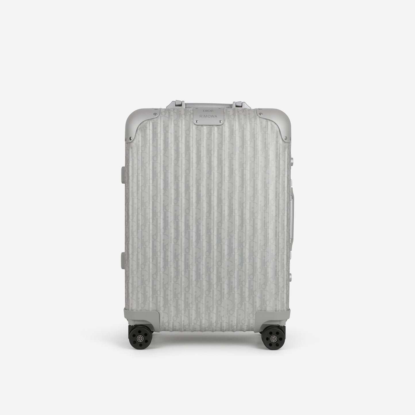 Dior x Rimowa Carry-On Suitcase - Dior Oblique Aluminium | Silver Hardware