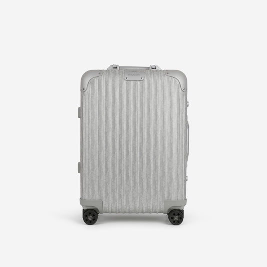 Dior x Rimowa Carry-On Suitcase - Dior Oblique Aluminium | Silver Hardware