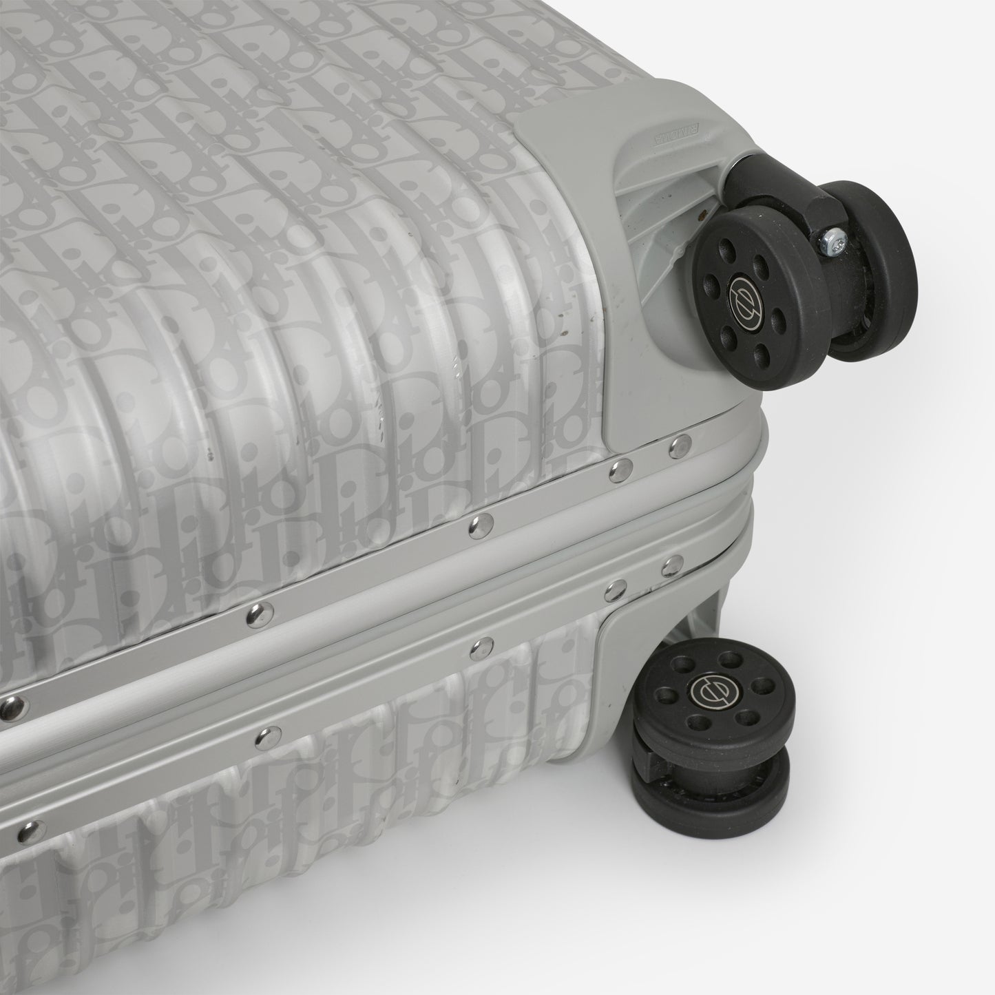 Dior x Rimowa Carry-On Suitcase - Dior Oblique Aluminium | Silver Hardware