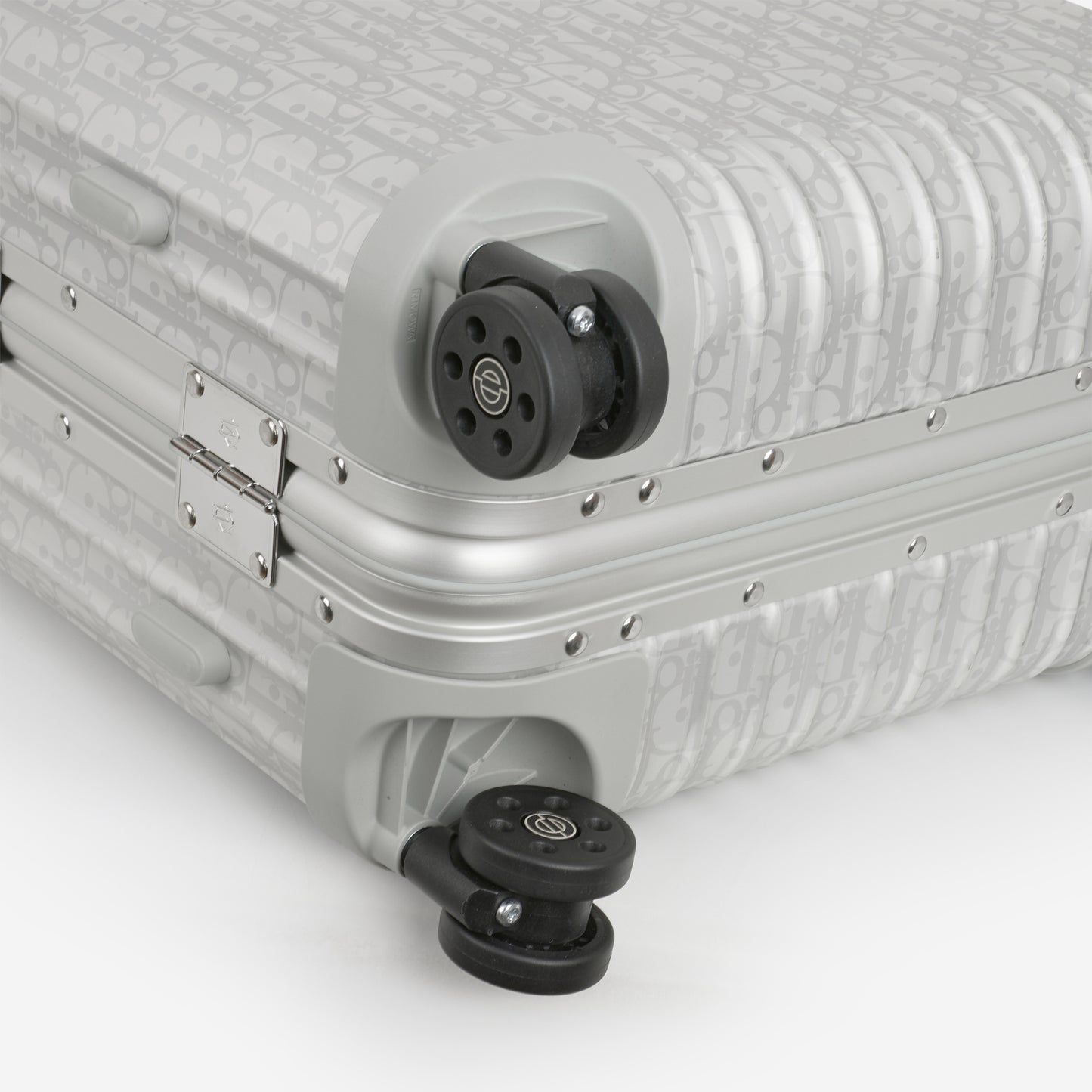 Dior x Rimowa Carry-On Suitcase - Dior Oblique Aluminium | Silver Hardware