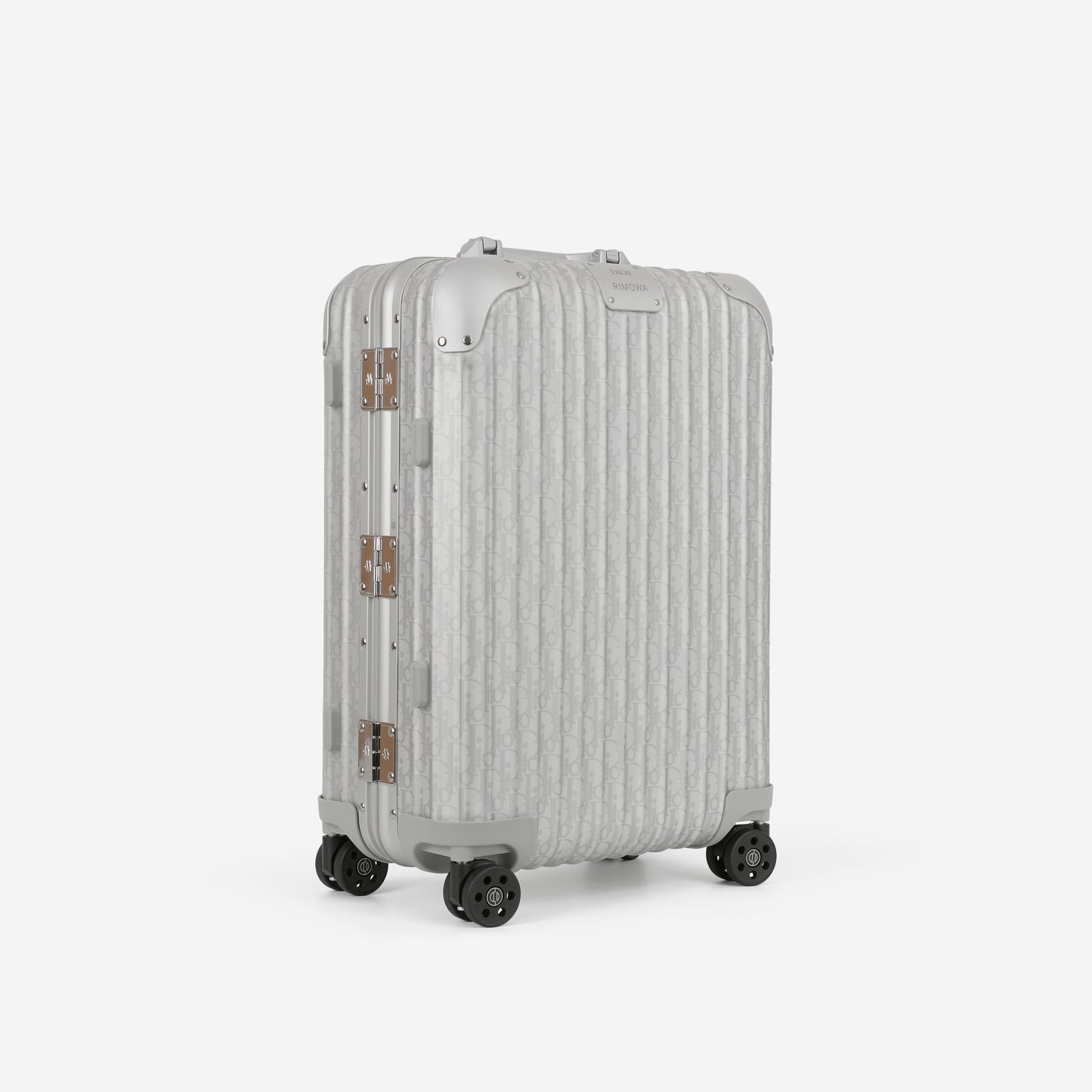 Dior x Rimowa Carry-On Suitcase - Dior Oblique Aluminium | Silver Hardware