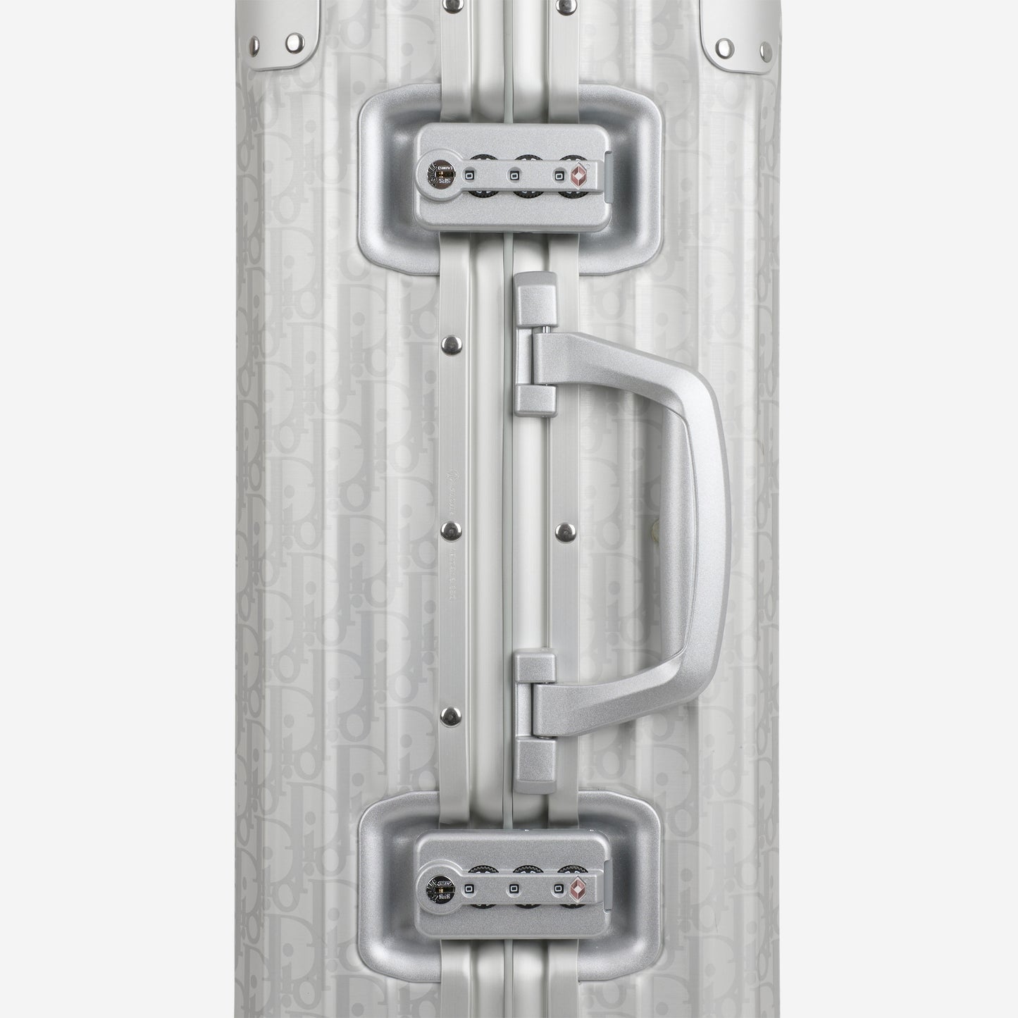 Dior x Rimowa Carry-On Suitcase - Dior Oblique Aluminium | Silver Hardware