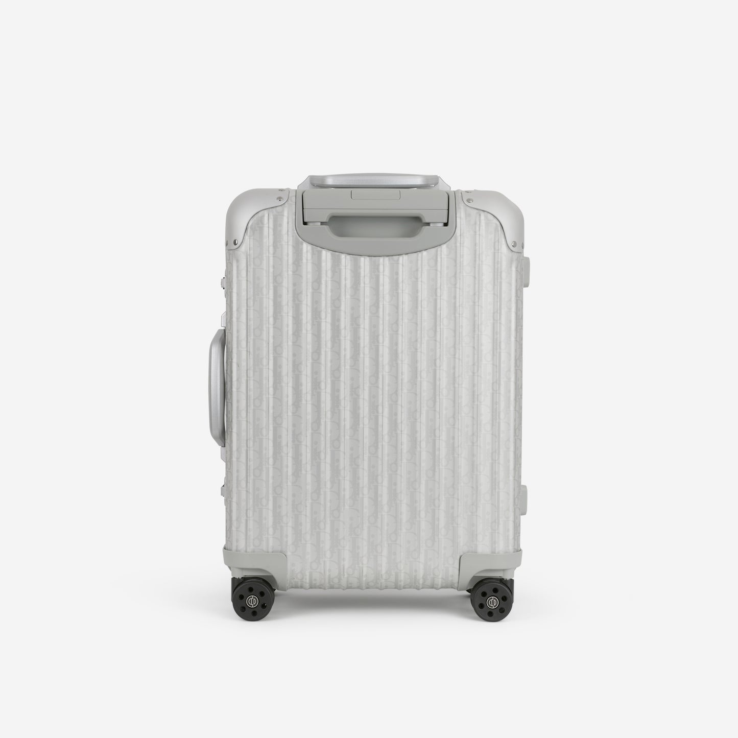 Dior x Rimowa Carry-On Suitcase - Dior Oblique Aluminium | Silver Hardware