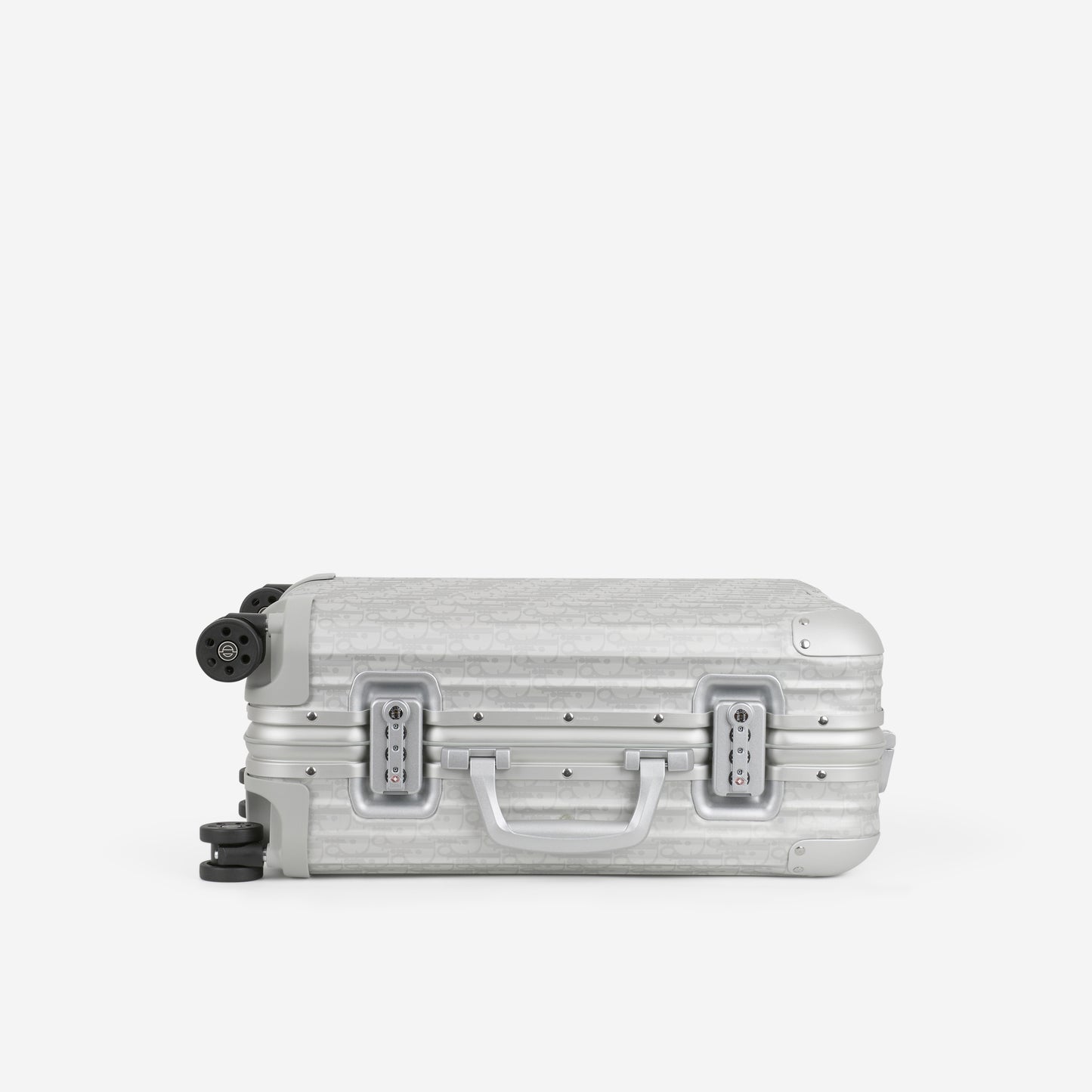 Dior x Rimowa Carry-On Suitcase - Dior Oblique Aluminium | Silver Hardware