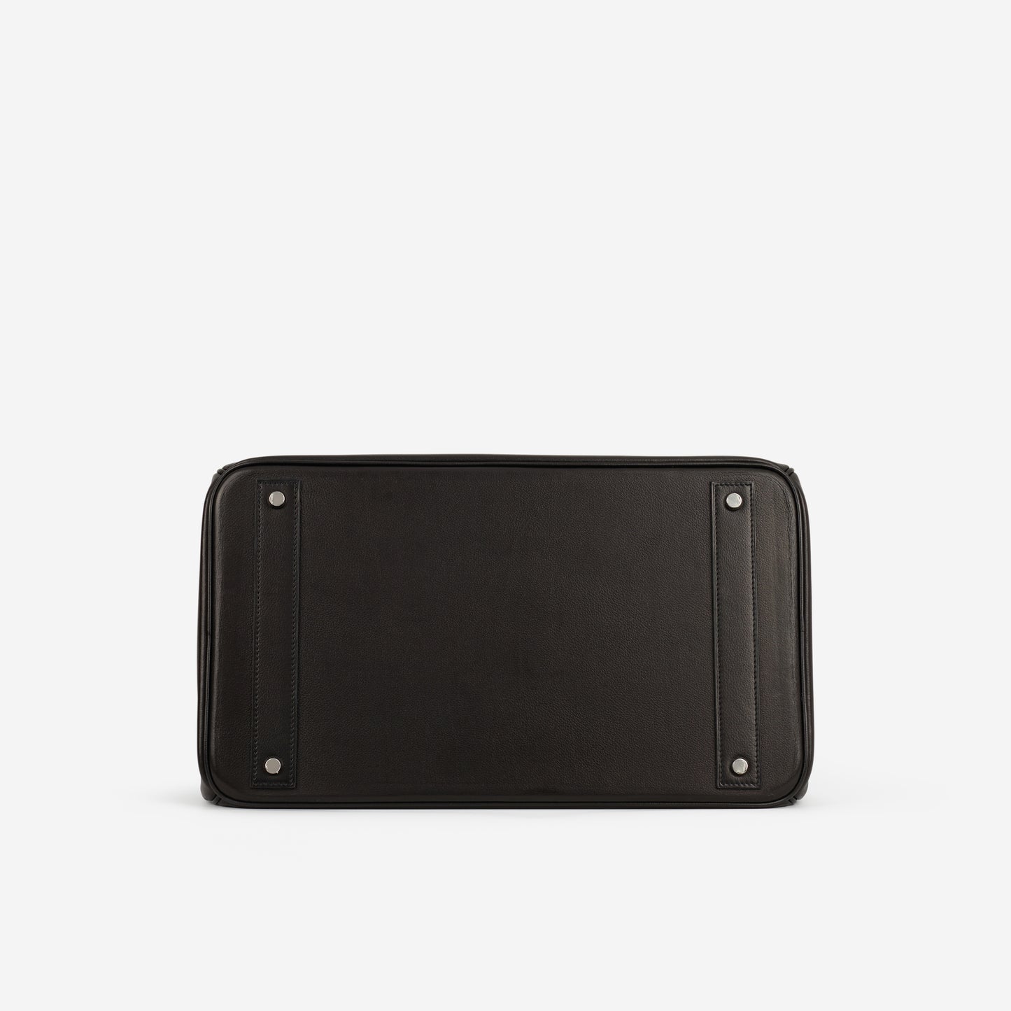 Hermès HAC 40 Rock - Black Evergrain | Palladium Hardware