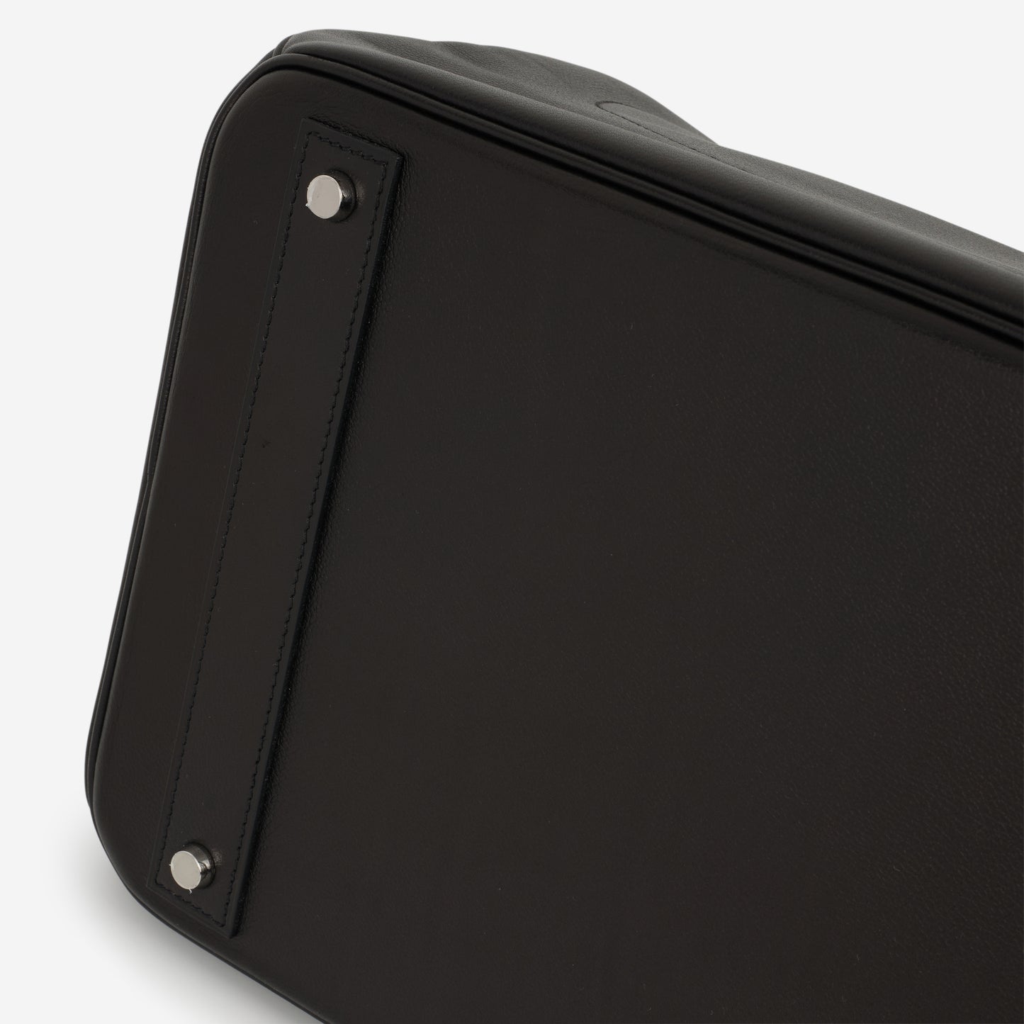Hermès HAC 40 Rock - Black Evergrain | Palladium Hardware