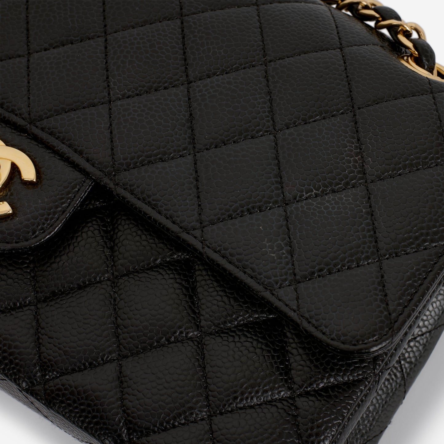 Chanel Classic Medium Flap Bag - Black Caviar | Gold Hardware - Bagista