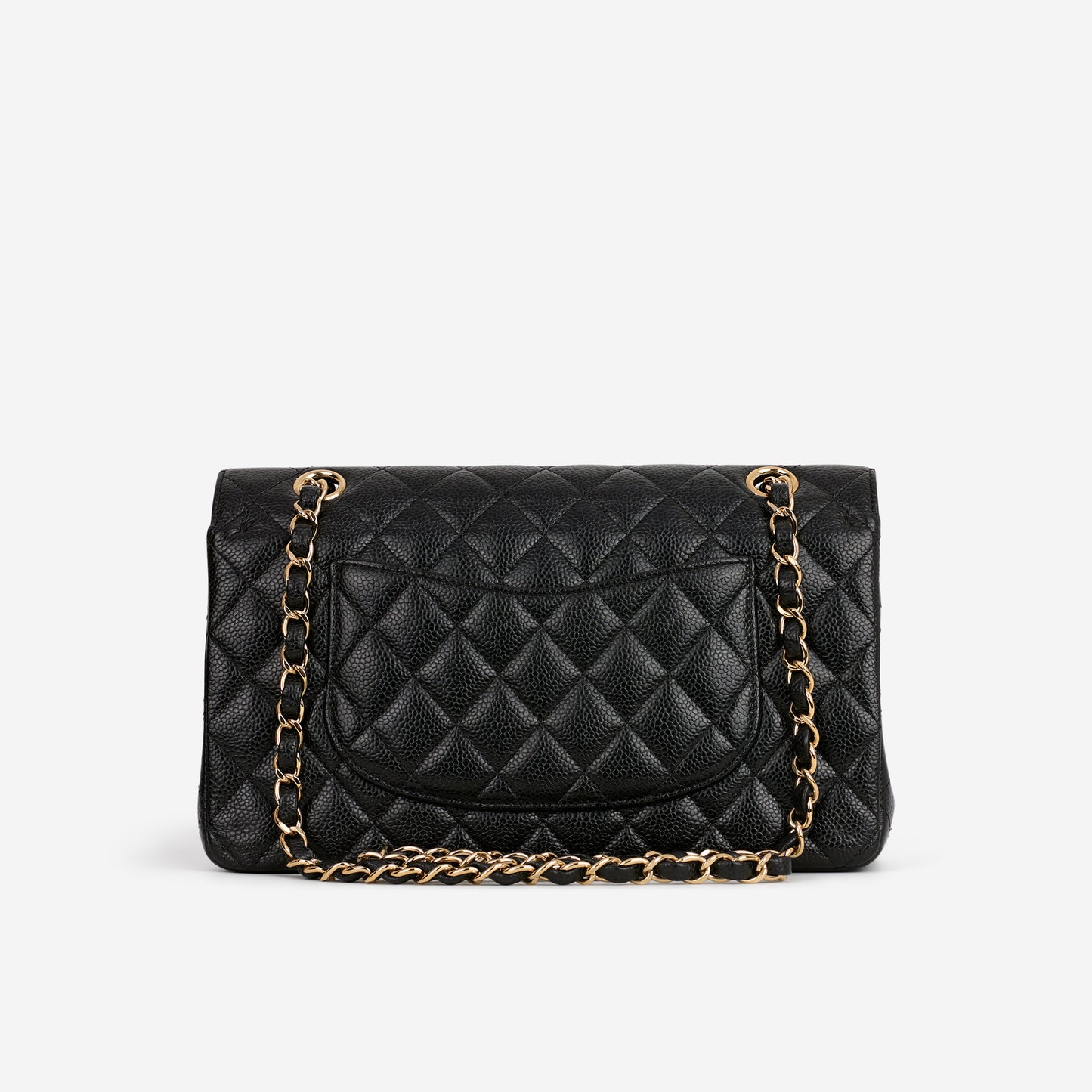 Chanel Classic Medium Flap Bag - Black Caviar | Gold Hardware - Bagista