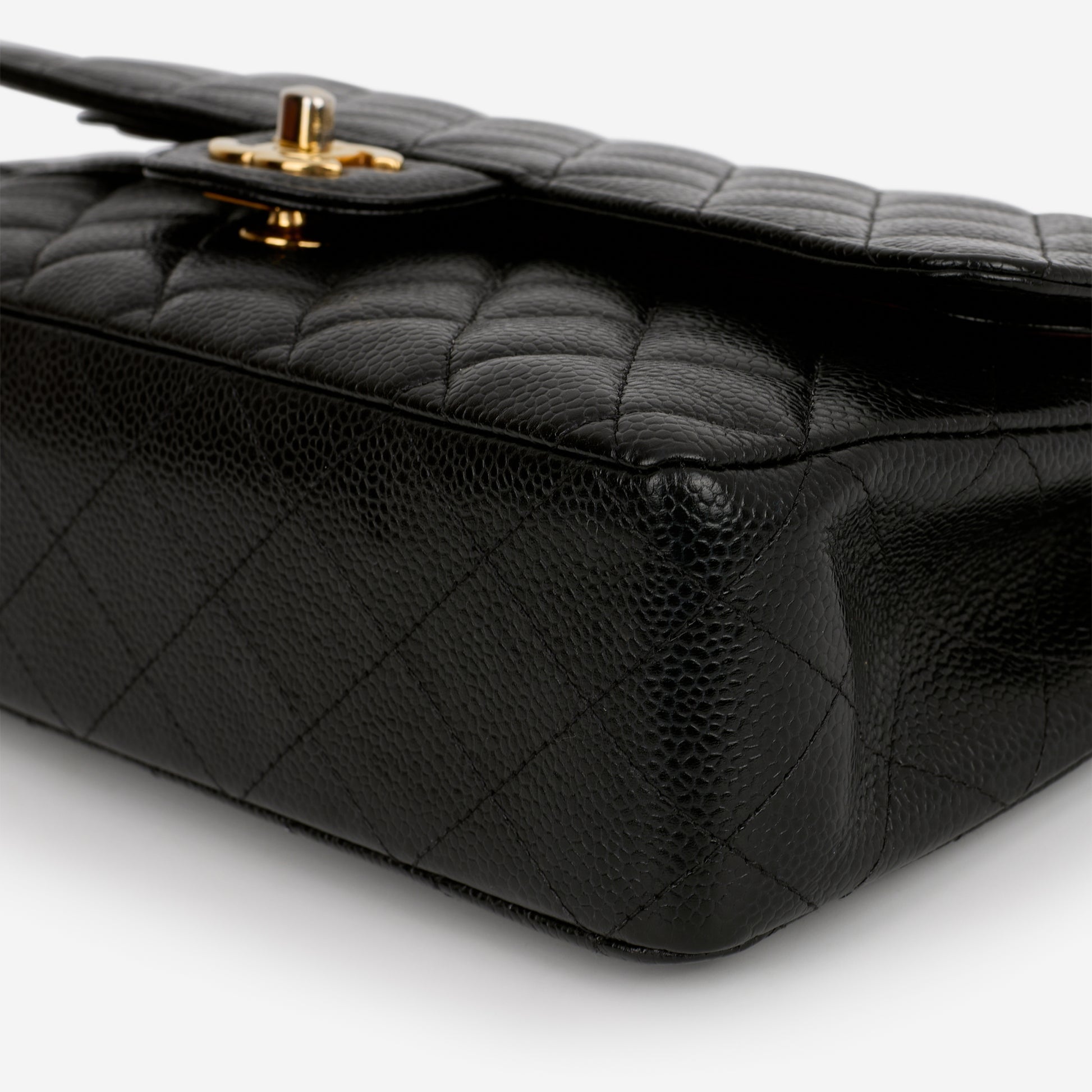 Chanel Classic Medium Flap Bag - Black Caviar | Gold Hardware - Bagista