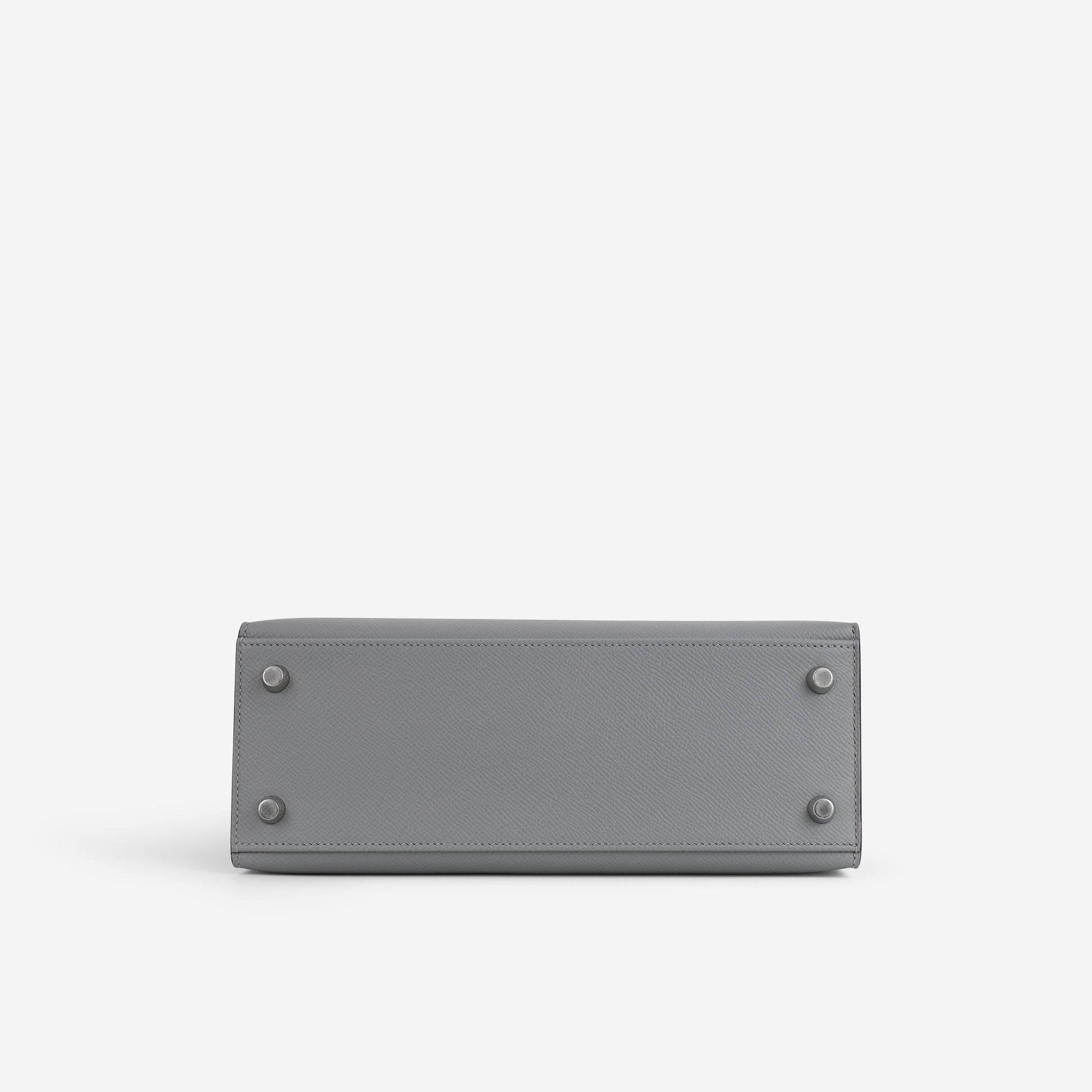 Hermès Kelly 25 - Gris Pantin Epsom | Palladium Hardware - Bagista