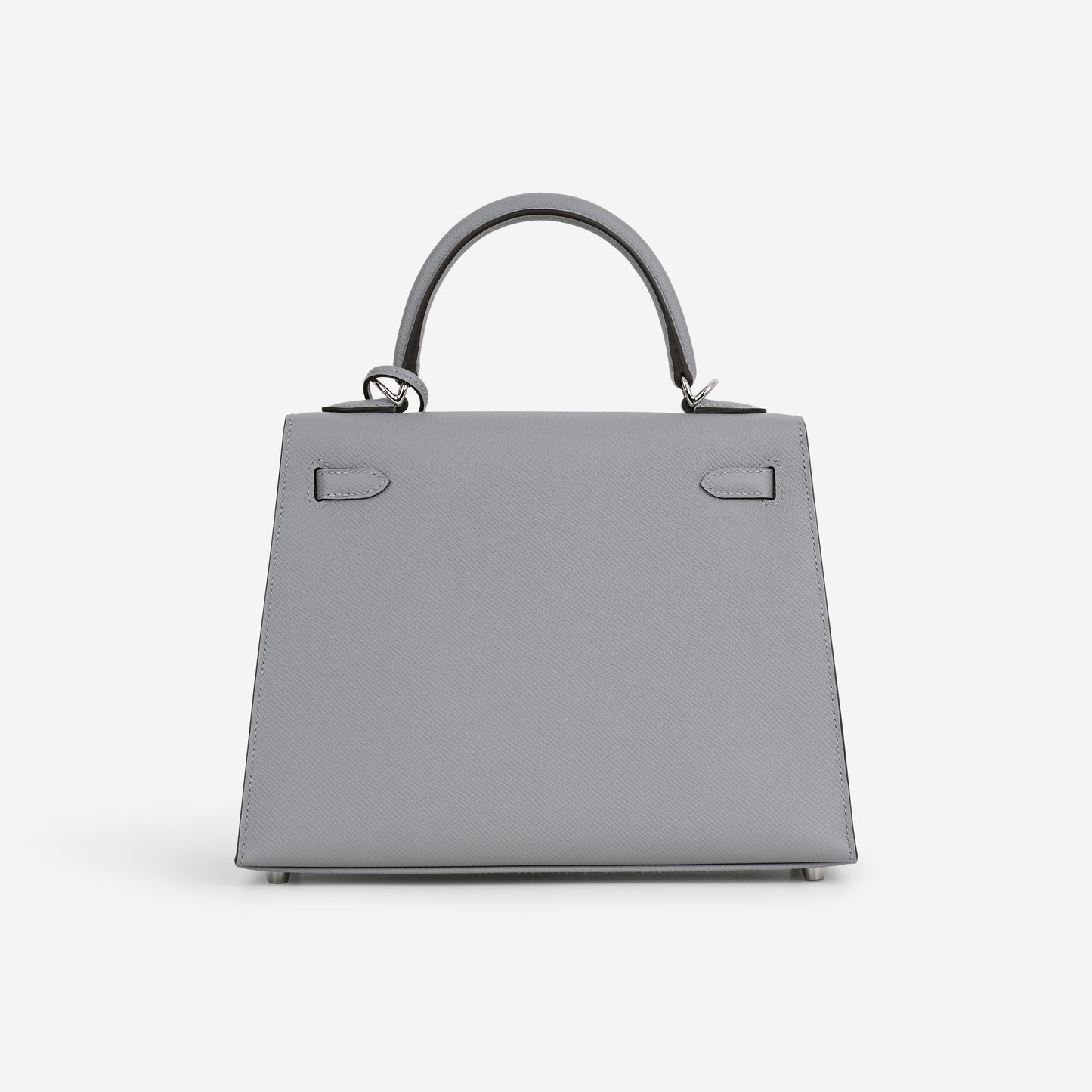 Hermès Kelly 25 - Gris Pantin Epsom | Palladium Hardware - Bagista