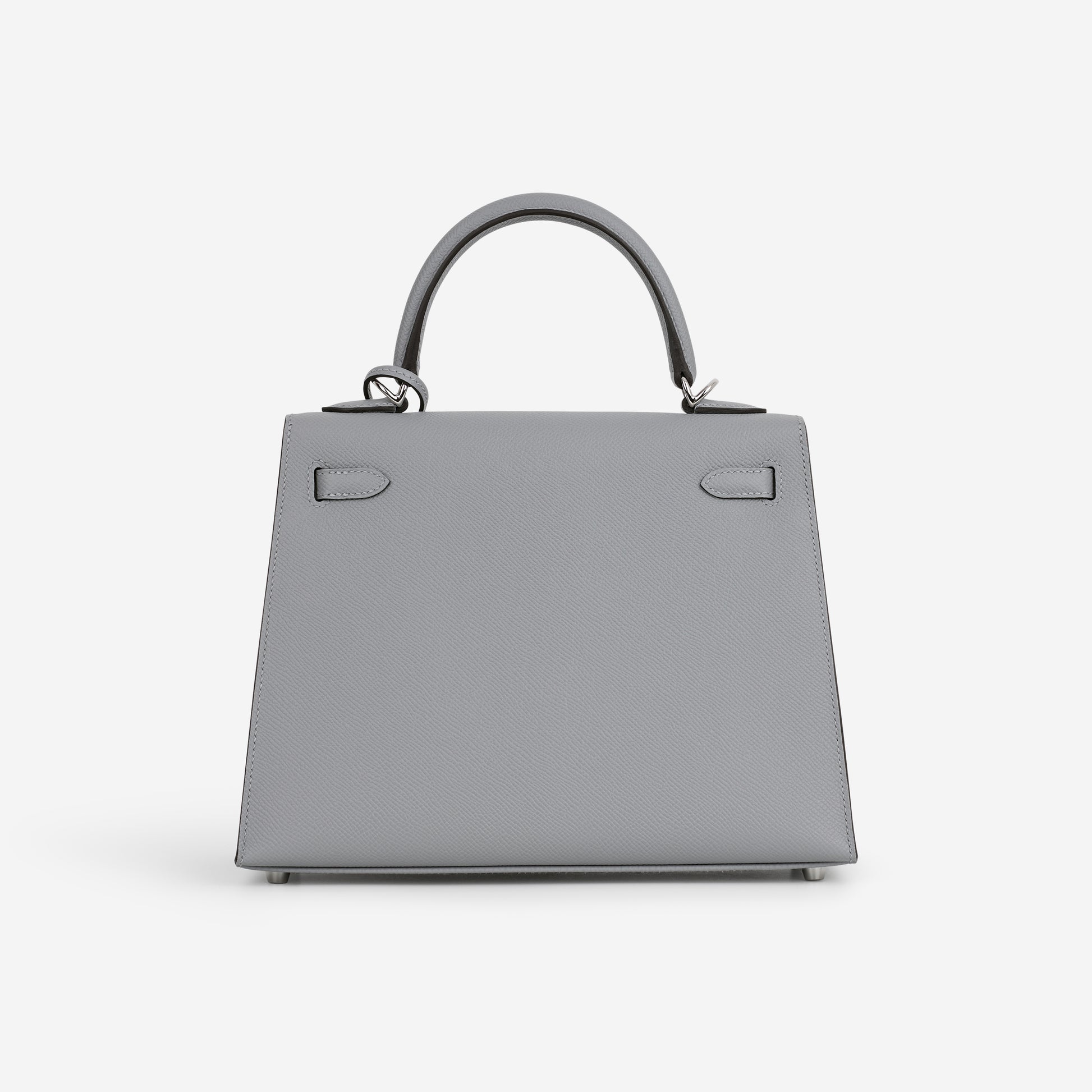 Hermès Kelly 25 - Gris Pantin Epsom | Palladium Hardware - Bagista