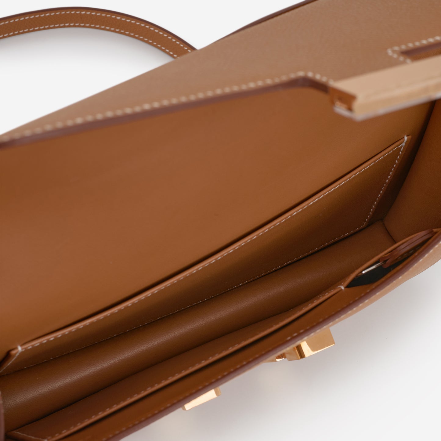 Hermès Constance Elan - Gold Epsom | Rose Gold Hardware - Bagista