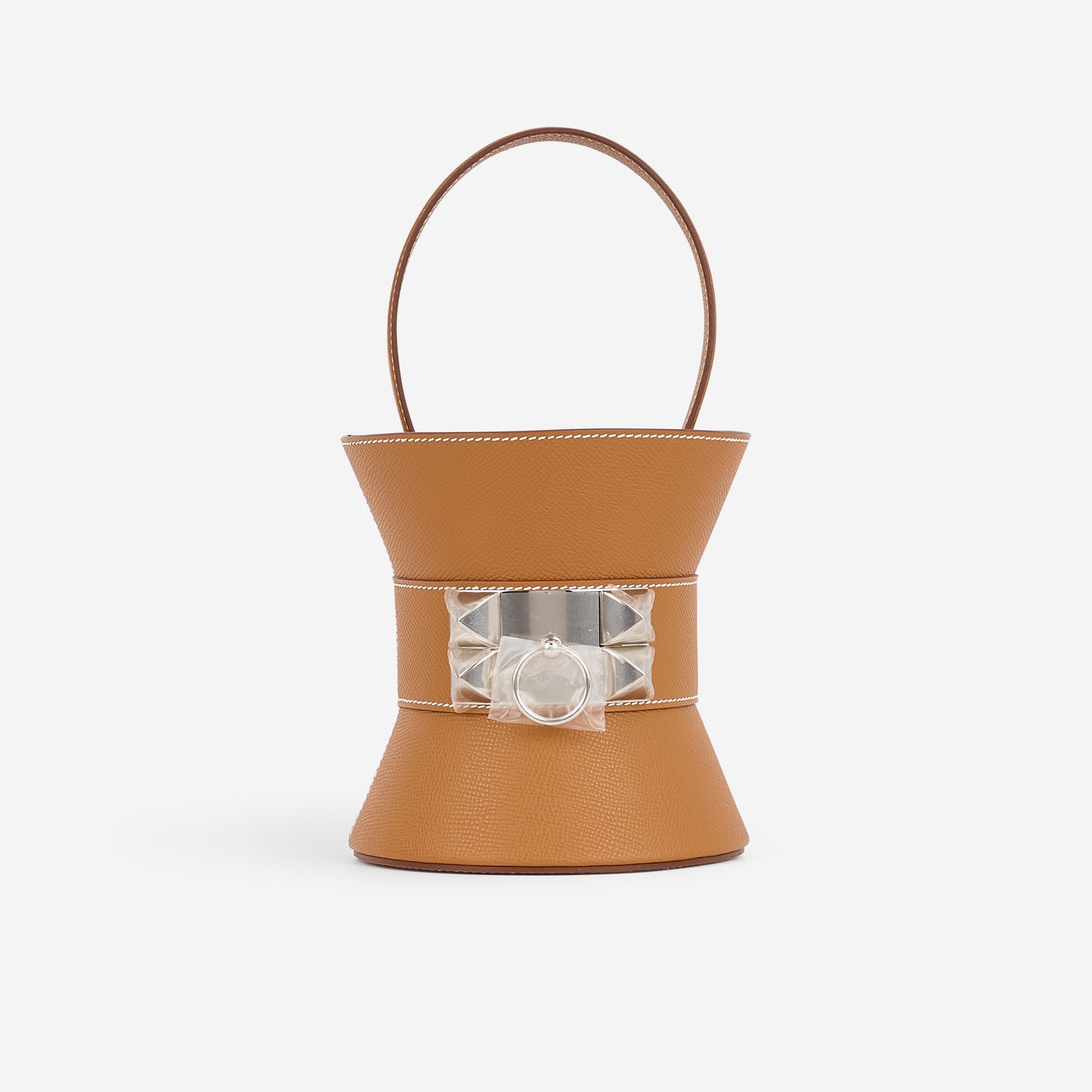 Hermès Mini Medor Bag - Gold Epsom | Palladium Hardware
