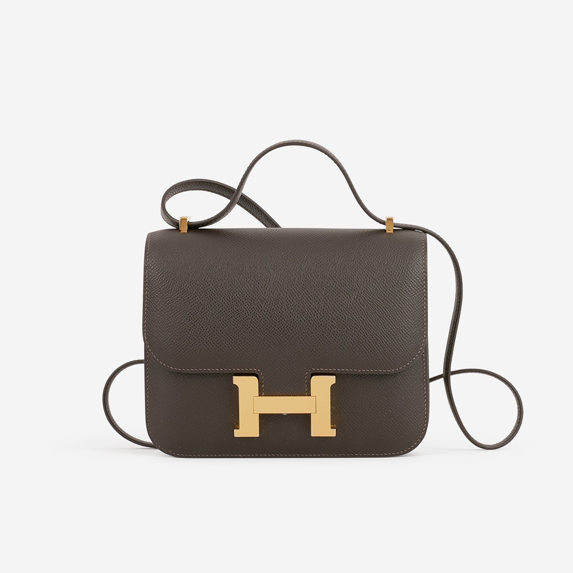 Hermès Constance 18 - Bai Brun Epsom | Gold Hardware - Bagista