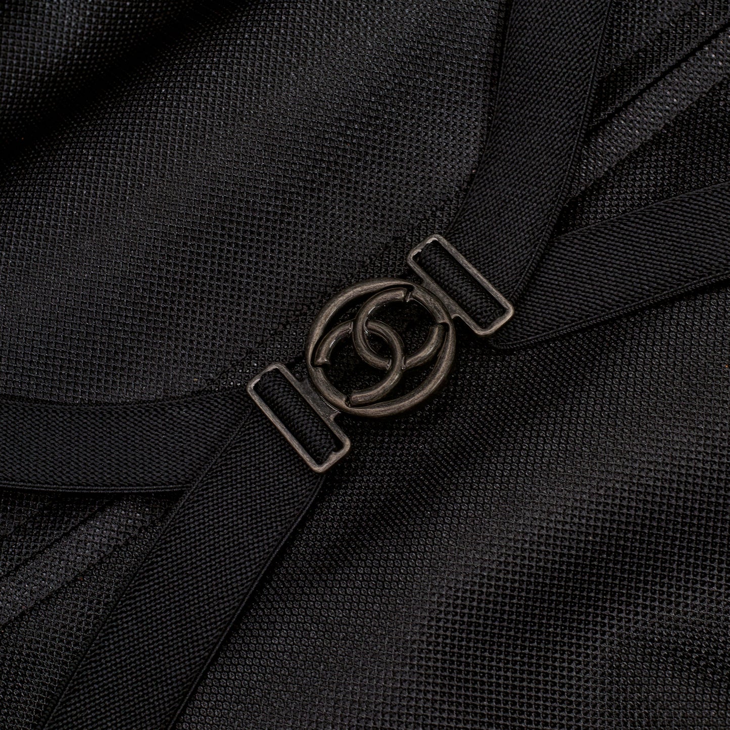 Chanel Coco Case Trolley - Blue Chevron Caviar | Silver Hardware