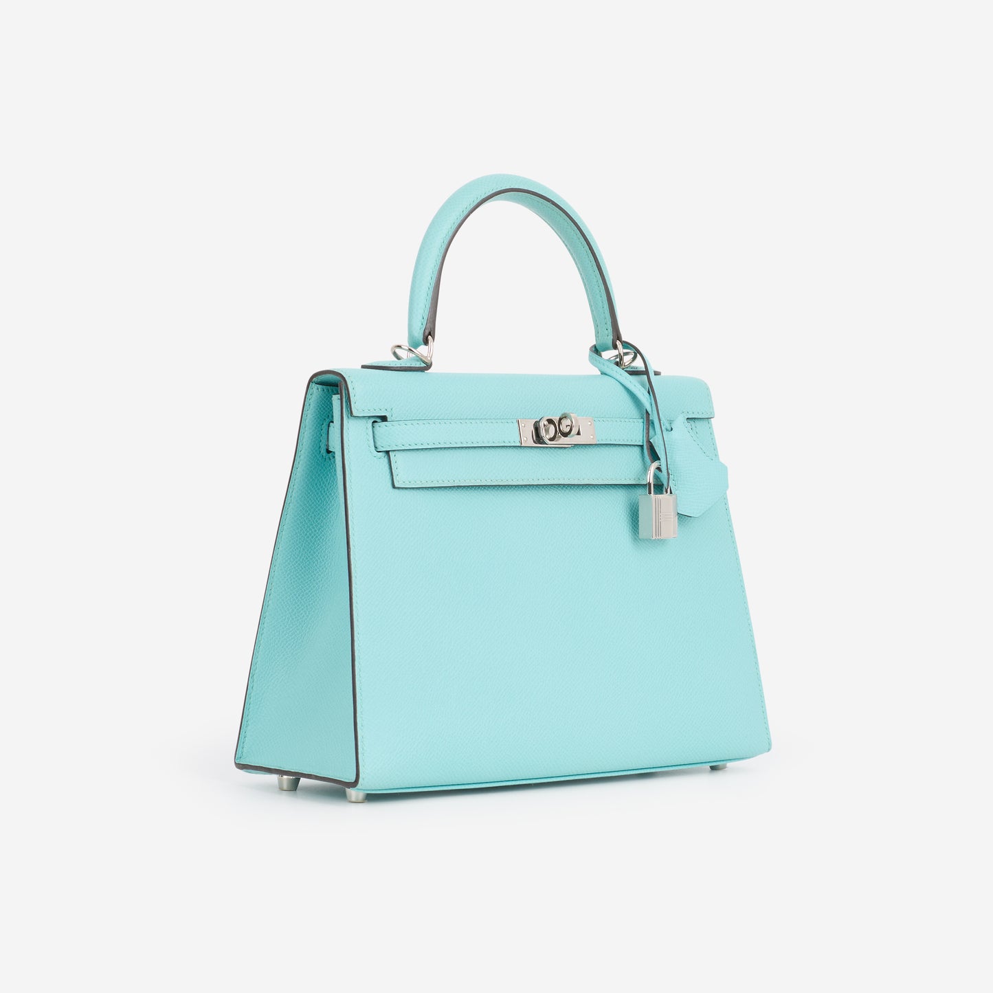 Hermès Kelly 25 - Bleu Atoll Epsom | Palladium Hardware