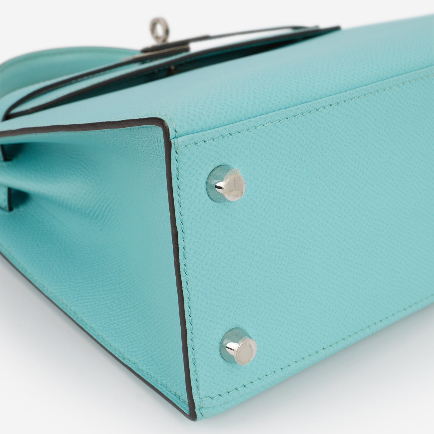 Hermès Kelly 25 - Bleu Atoll Epsom | Palladium Hardware