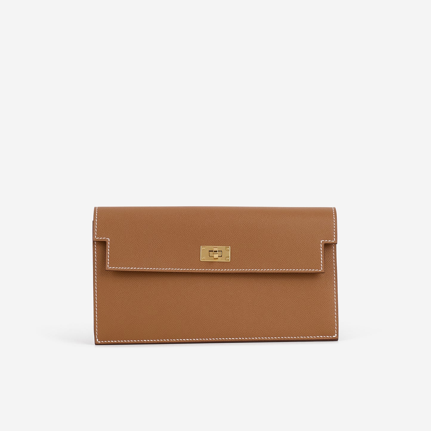 Hermès Kelly Pocket Long Wallet - Gold Madame | Gold Hardware