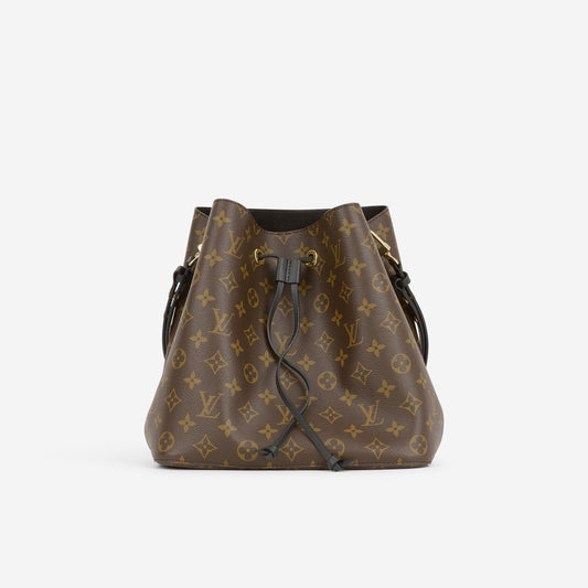 Louis Vuitton NeoNoe MM - Monogram Black Trim | Gold Hardware