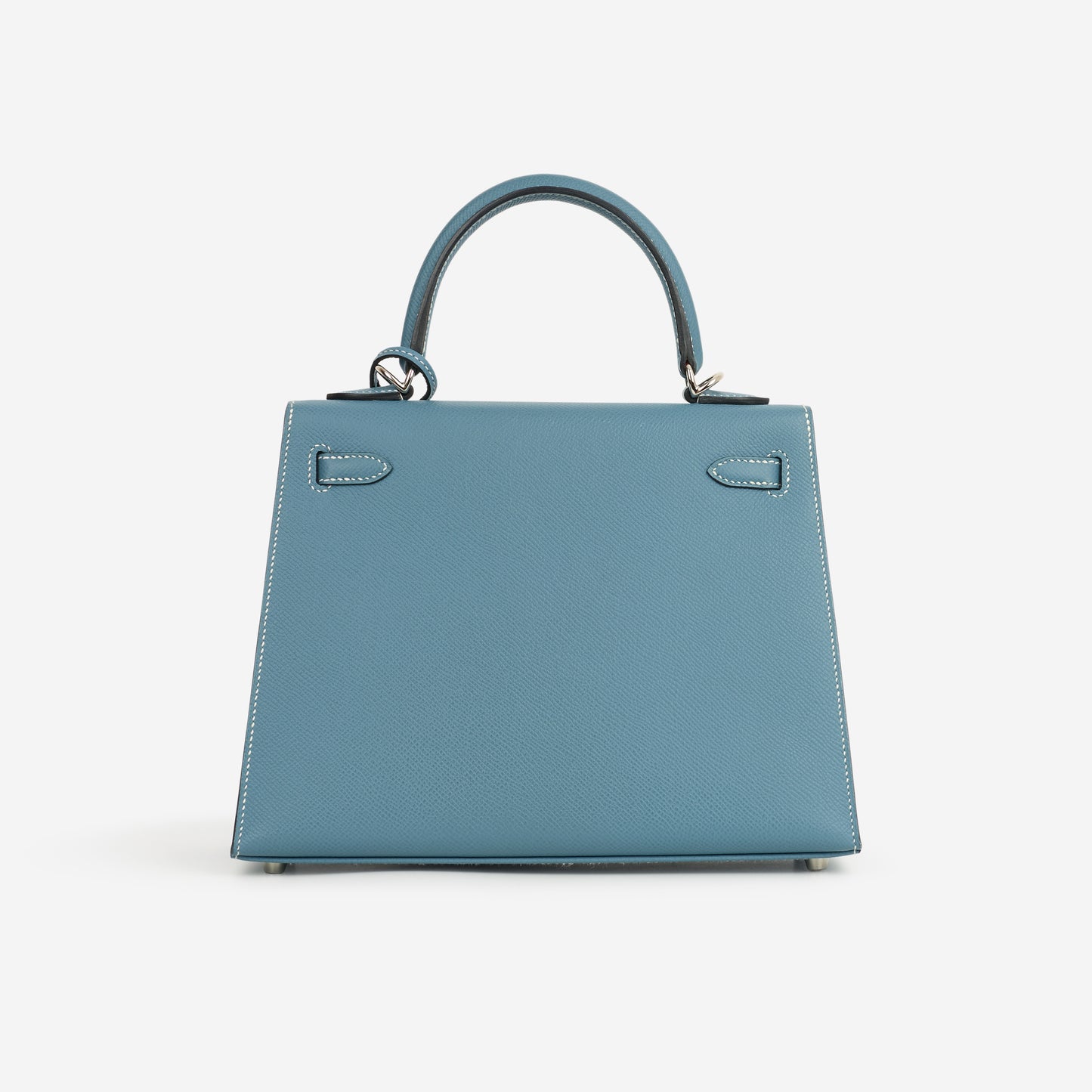 Hermès Kelly 25 - New Bleu Jean Epsom | Palladium Hardware