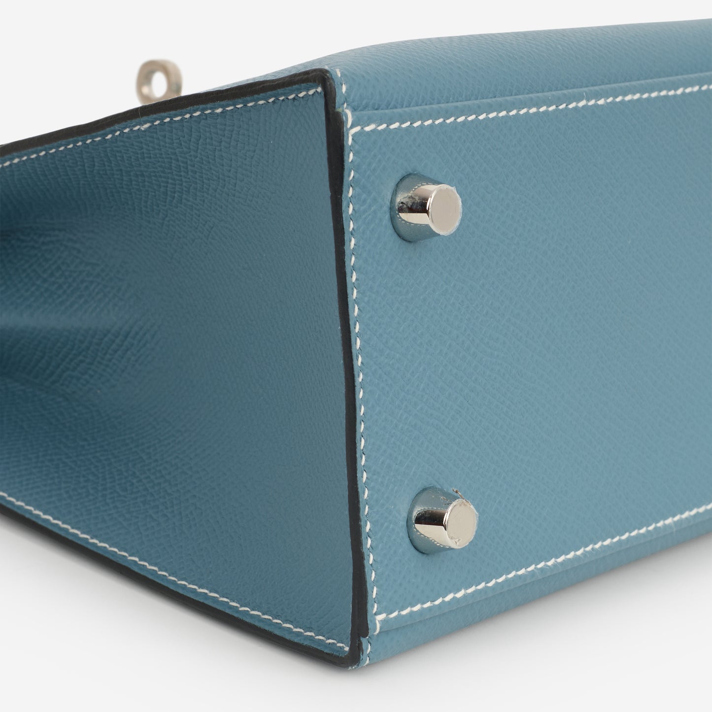 Hermès Kelly 25 - New Bleu Jean Epsom | Palladium Hardware