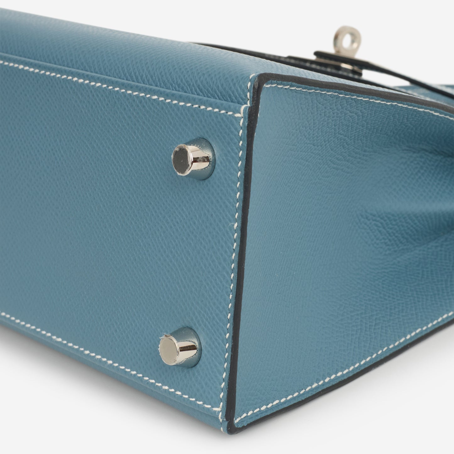 Hermès Kelly 25 - New Bleu Jean Epsom | Palladium Hardware