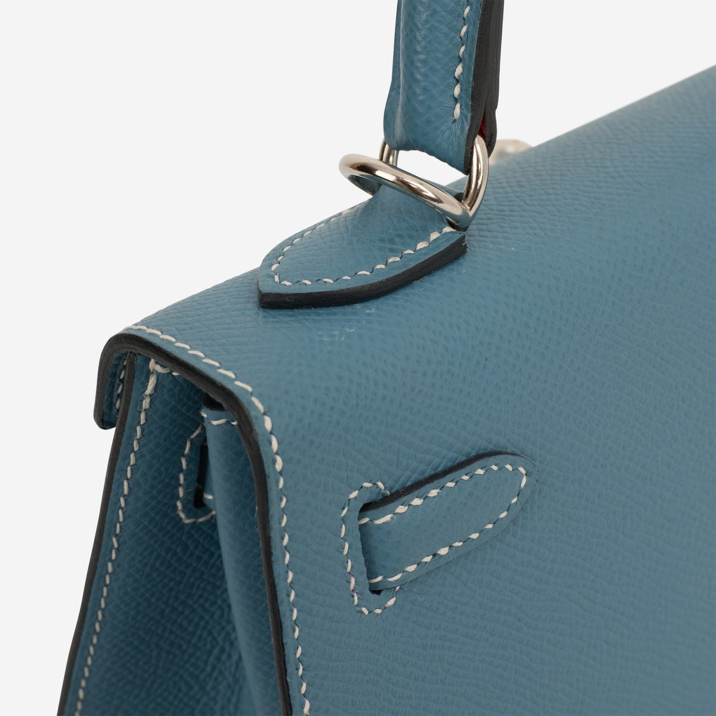 Hermès Kelly 25 - New Bleu Jean Epsom | Palladium Hardware