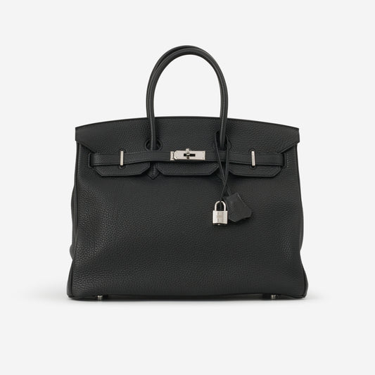Hermès Birkin 35 - Black Togo | Palladium Hardware