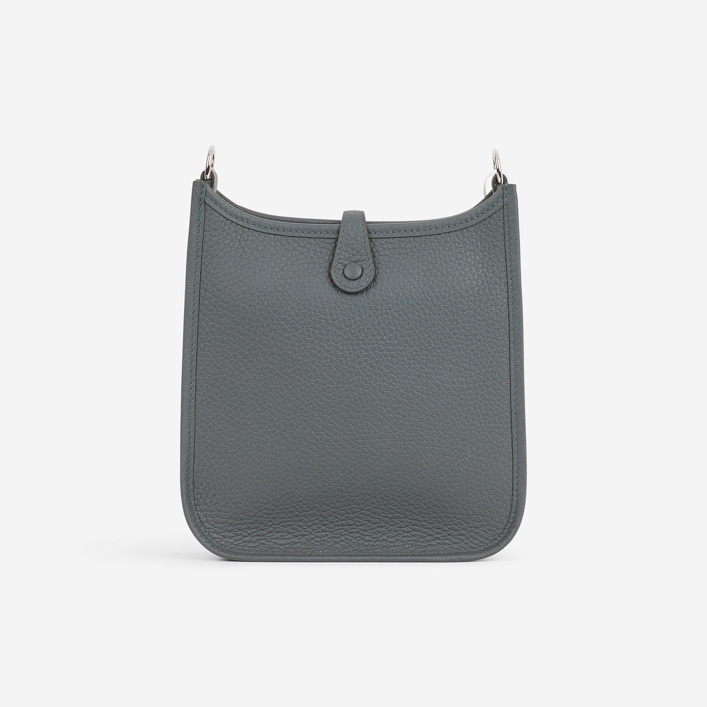 Hermès Mini Evelyne 16 - Gris Misty Clemence | Palladium Hardware