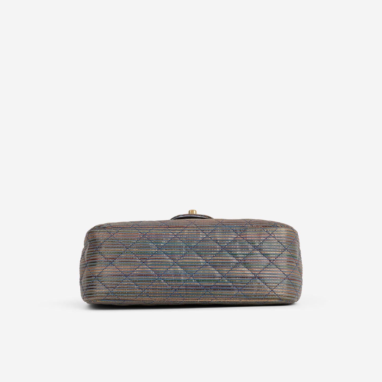 Chanel Paris-Seoul Small Flap - Rainbow Metallic Raffia | Aged Gold Hardware
